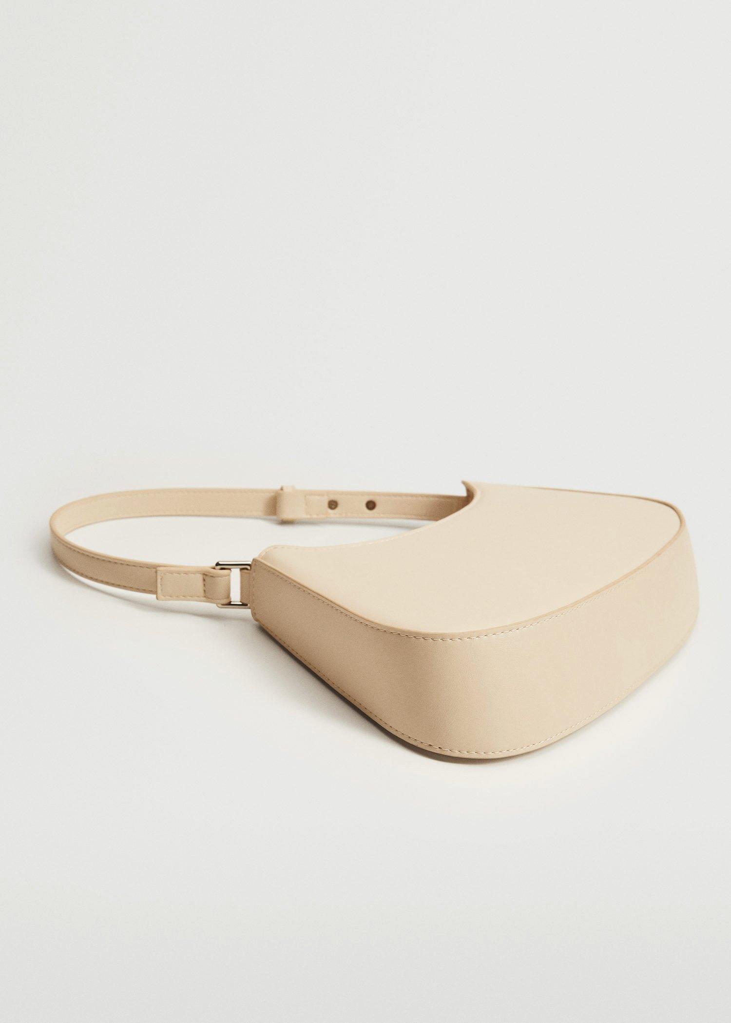 Light Beige Rigid Baguette Bag, Women, , large image number 3