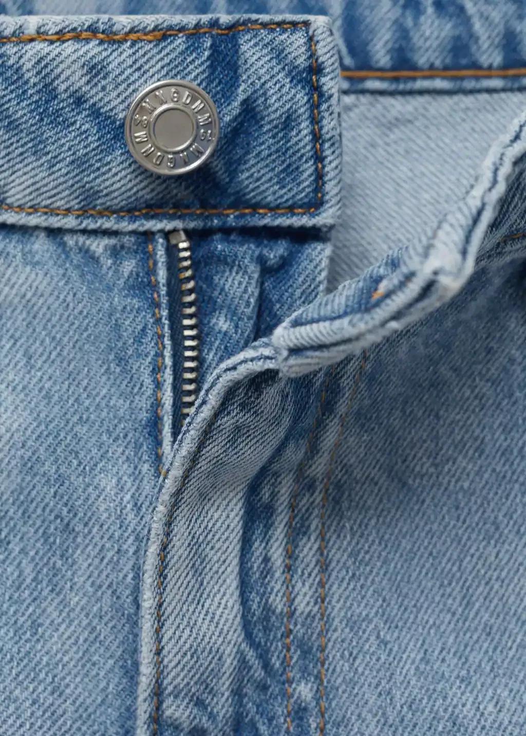 Blue Danila Wide-Leg High-Rise Jeans, , large image number 7