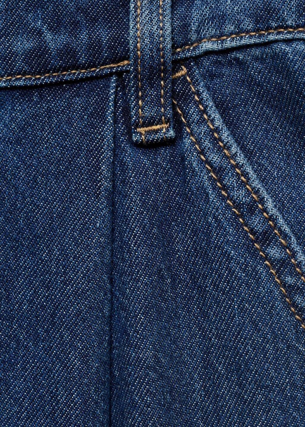 OPEN BLUE Wide-leg pleated jeans, , large image number 5