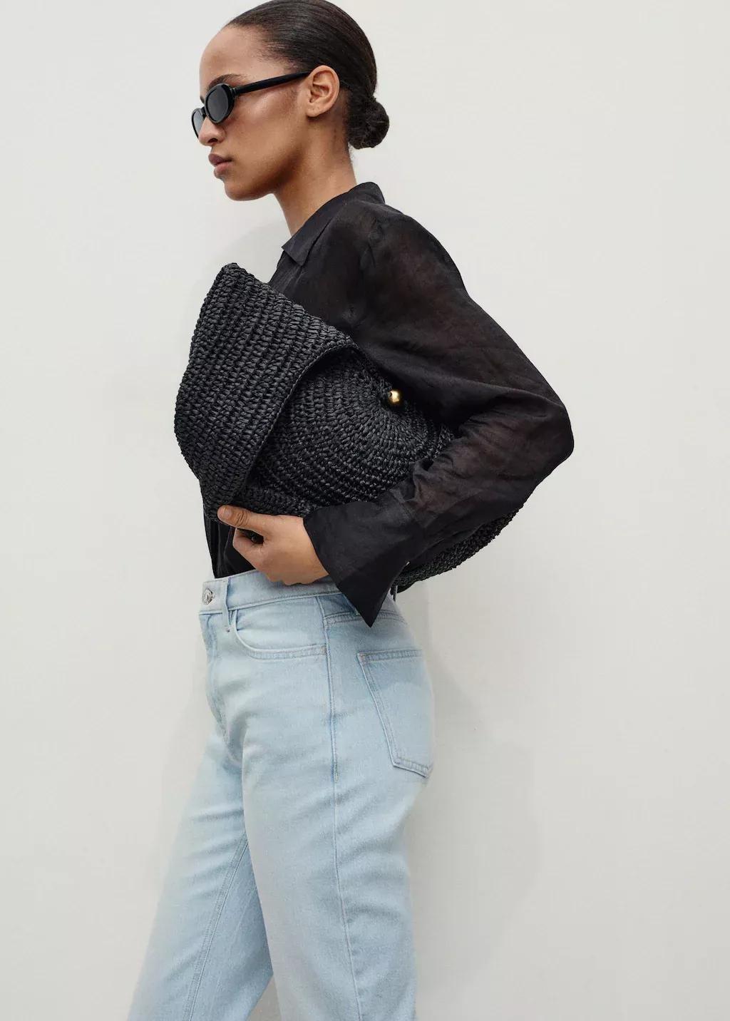 Blue Newmom Comfort High-Rise Jeans, 0201_TC, large image number 1