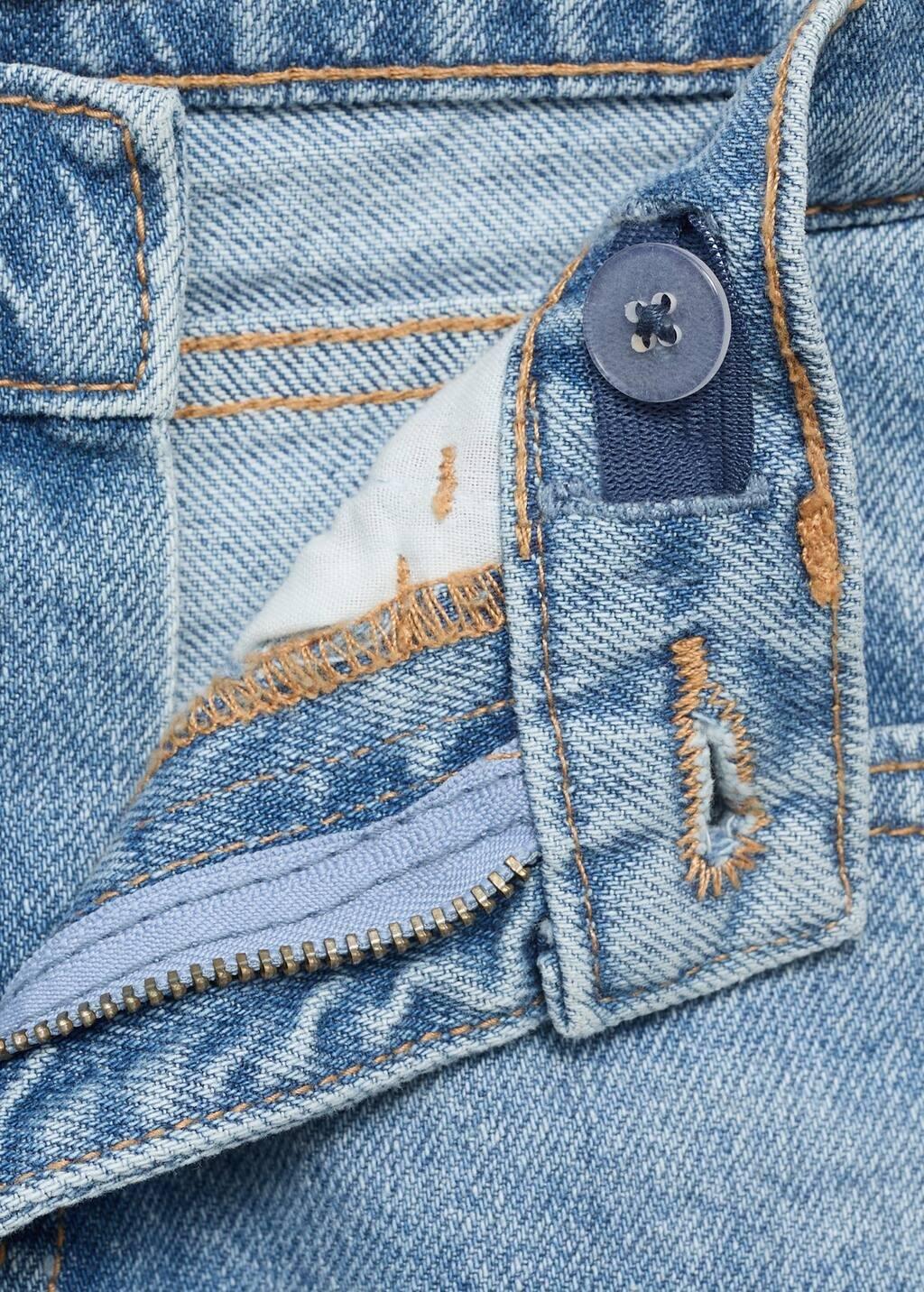 OPEN BLUE Jeans culotte mid-waist comfort, Kids Girl, , large image number 1
