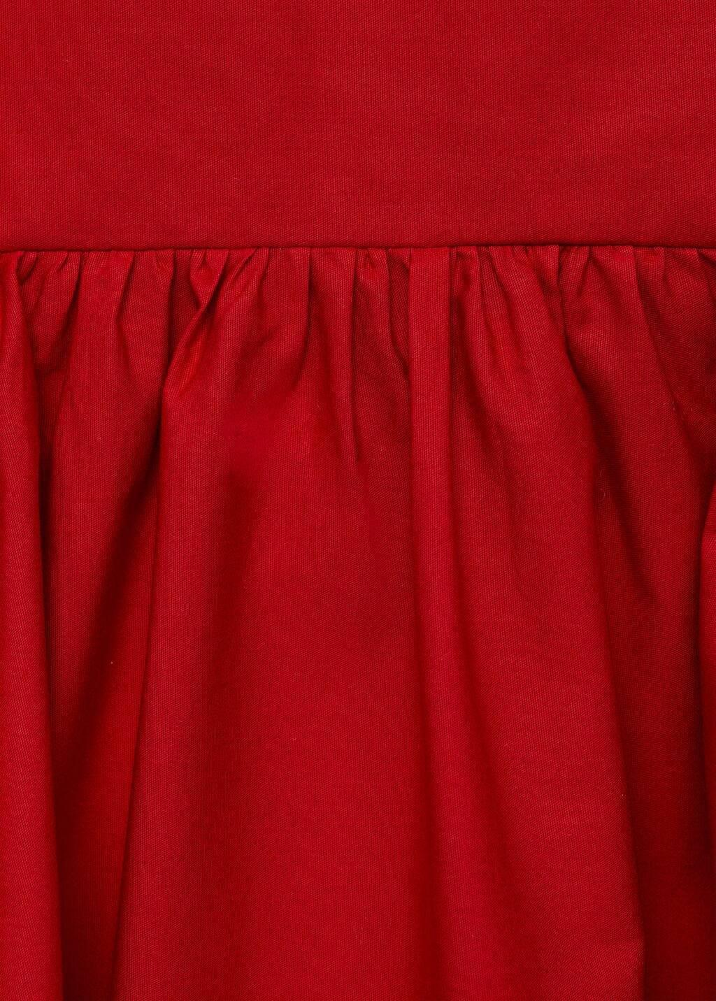 Red Halter Dress With Crossed Back, , large image number 2