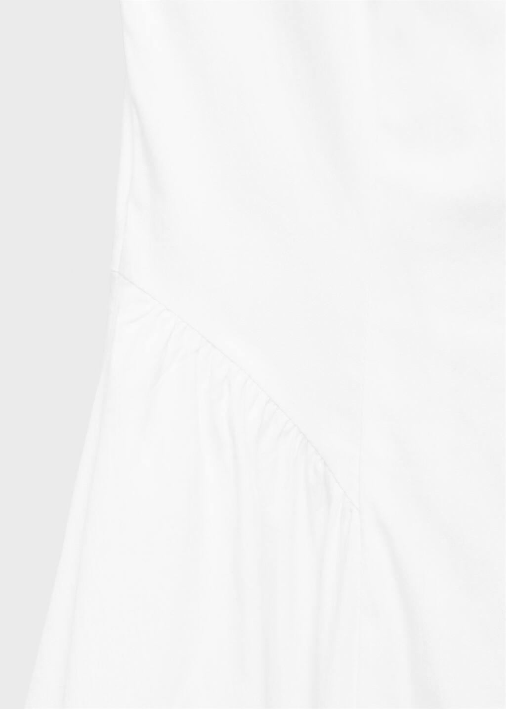 White Evase Midi Dress, , large image number 2
