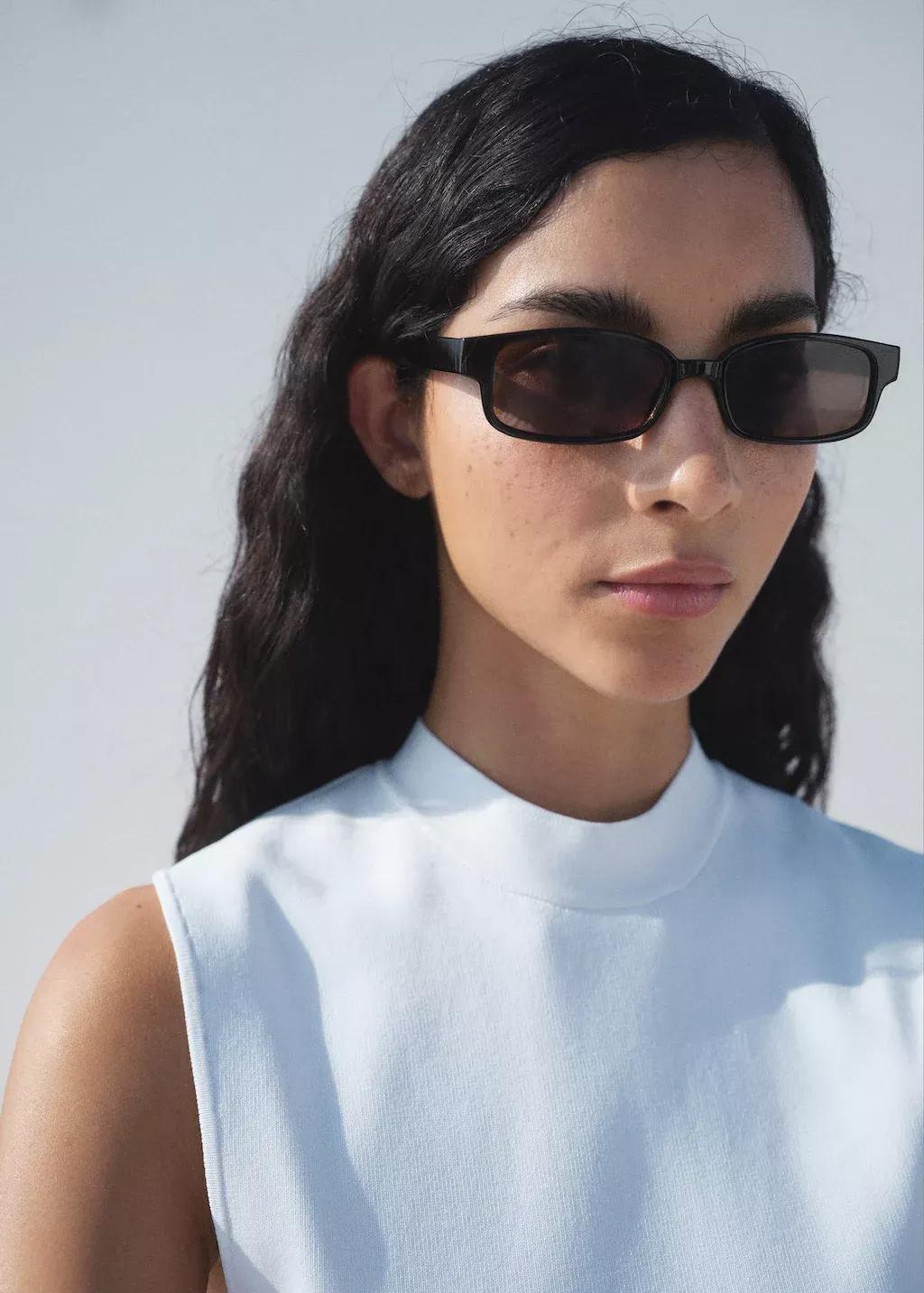 White Combined Long Dress, White, large image number 1