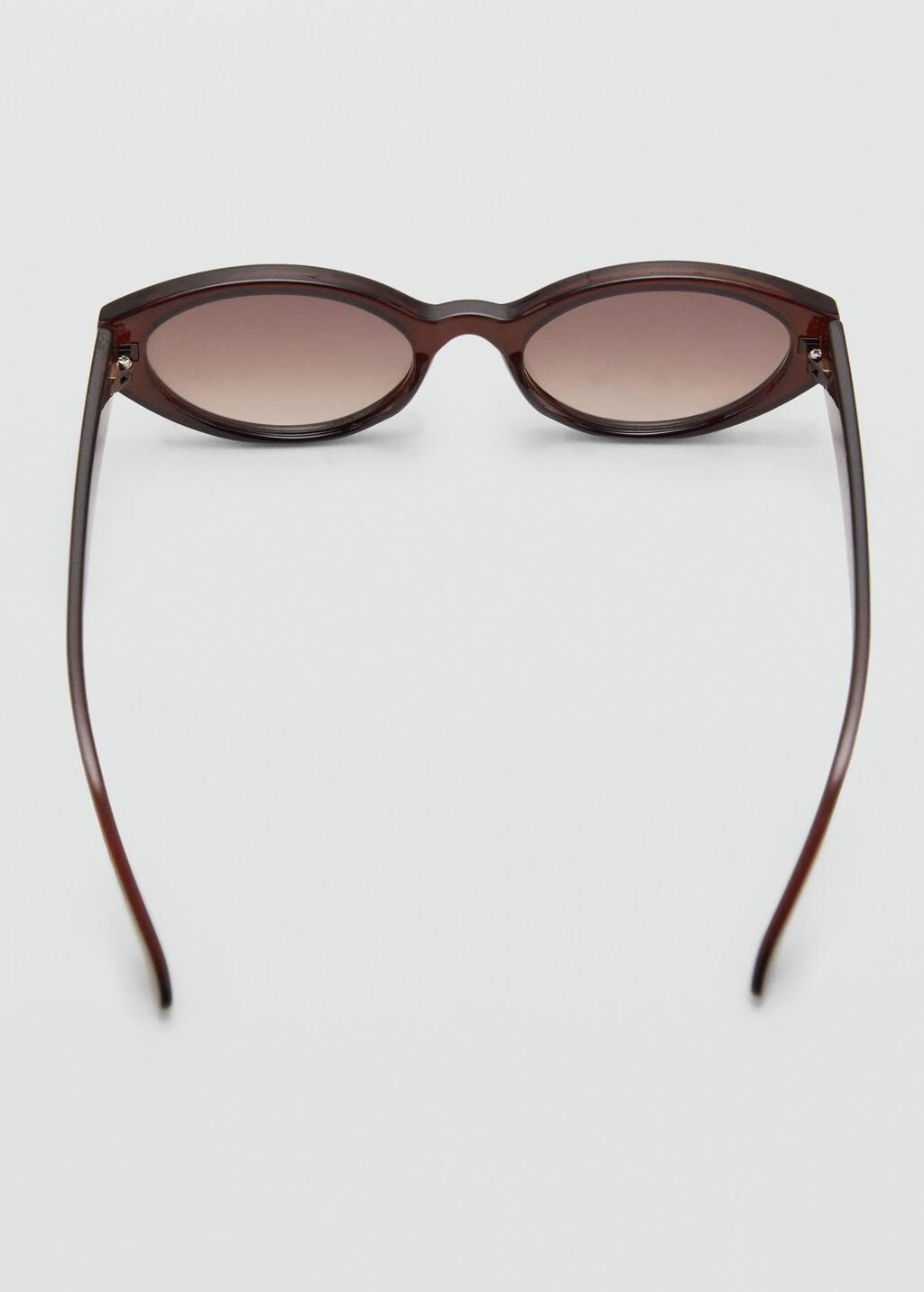 Brown Cat-Eye Sunglasses, Brown, large image number 3