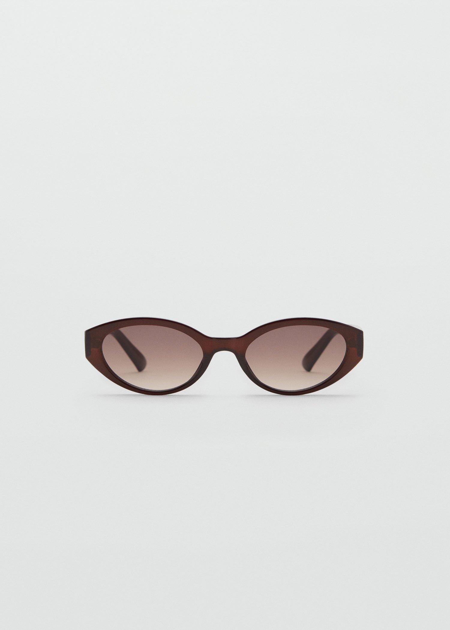 Brown Cat-Eye Sunglasses, Brown, large image number 4