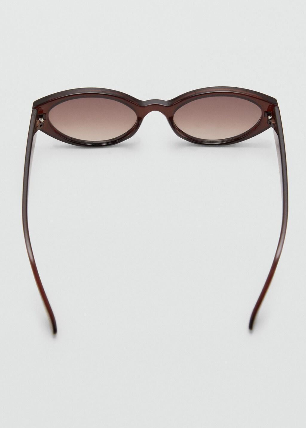 Brown Cat-Eye Sunglasses, Brown, large image number 5