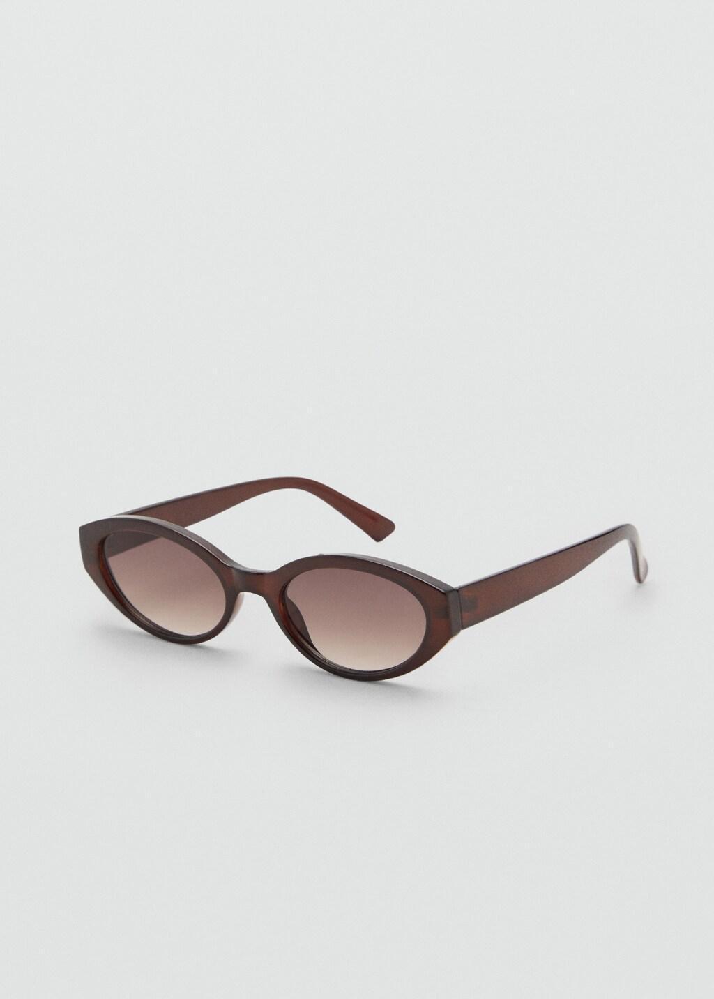 Brown Cat-Eye Sunglasses, Brown, large image number 7
