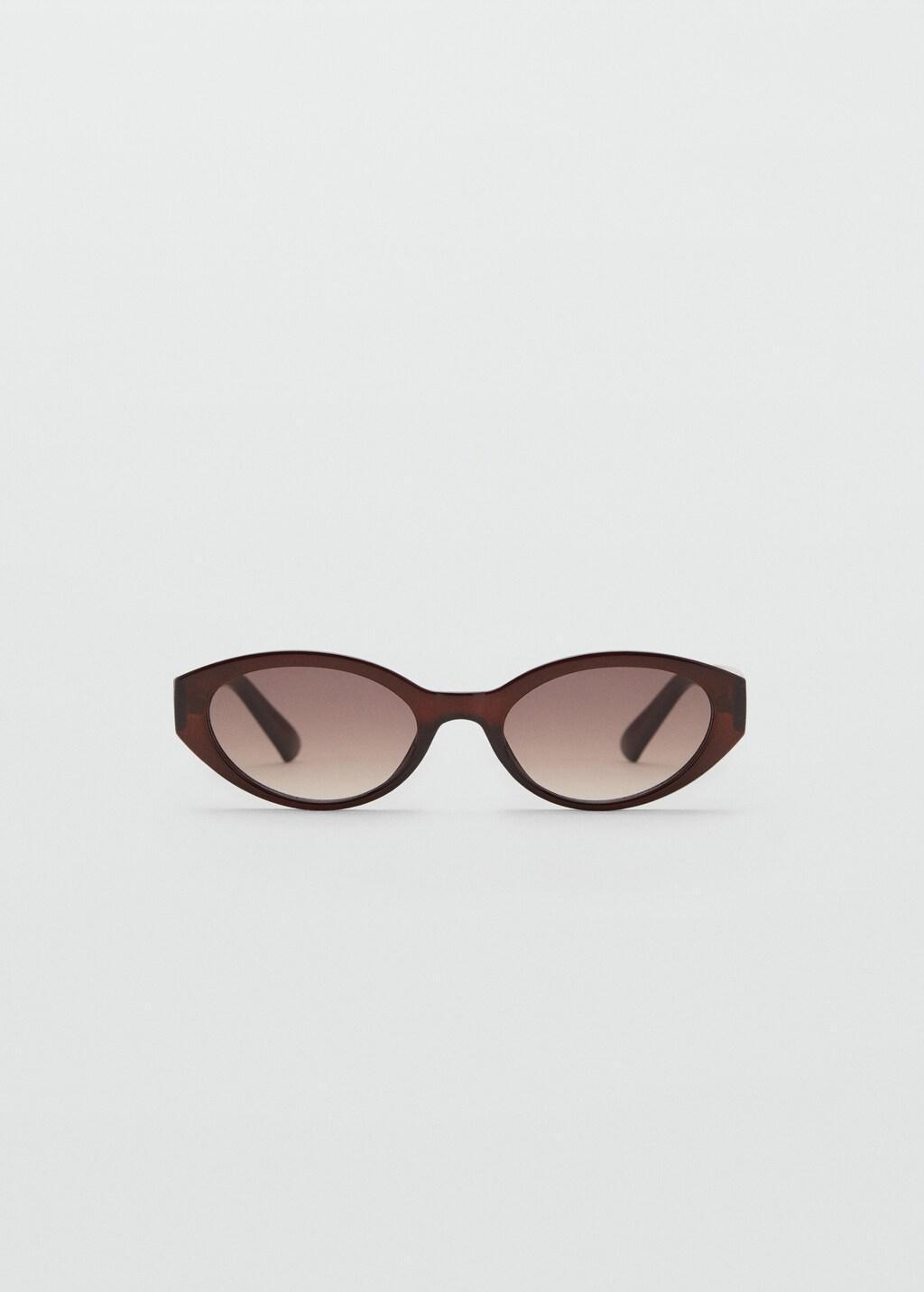 Brown Cat-Eye Sunglasses, Brown, large image number 9