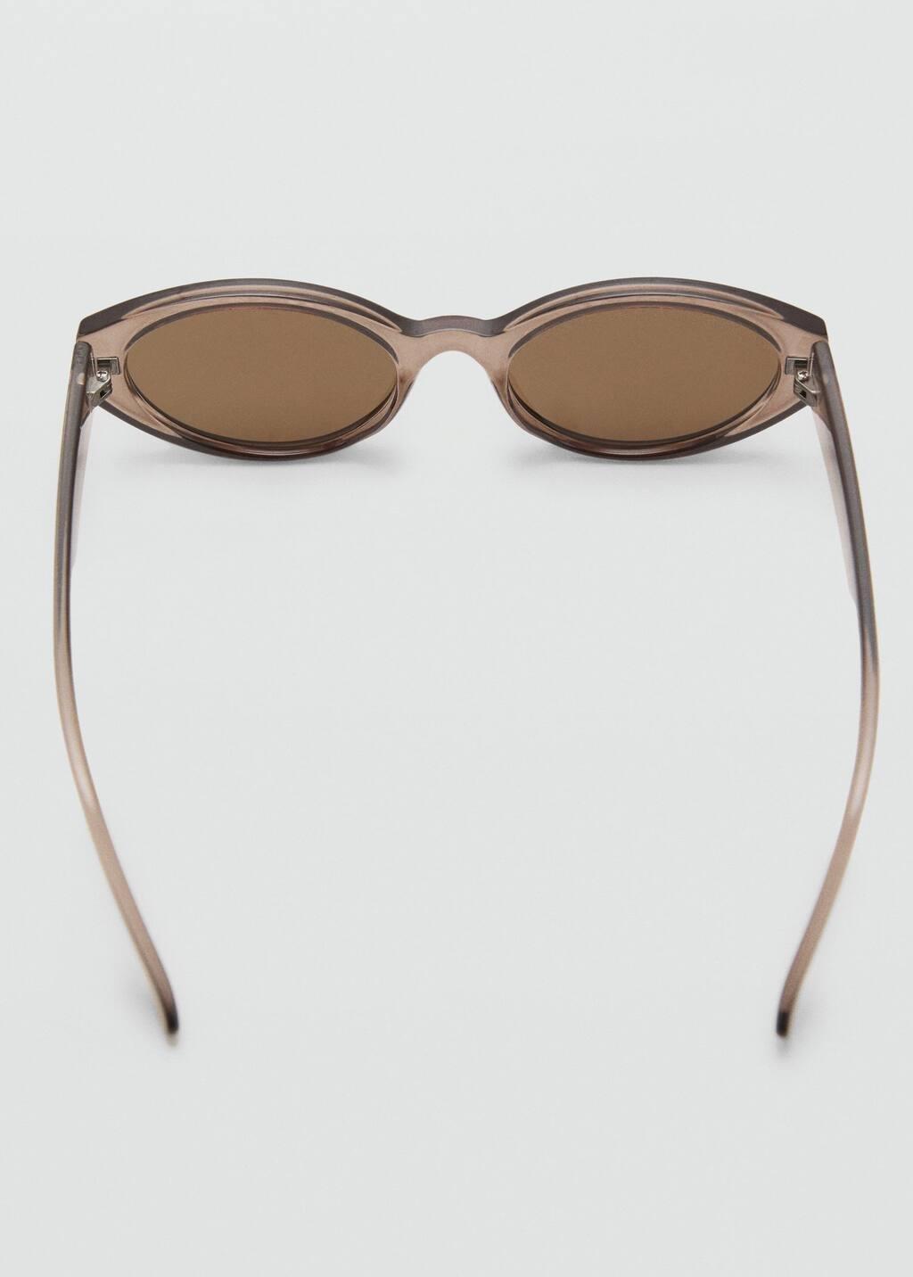 Grey Cat-Eye Sunglasses, Grey, large image number 3