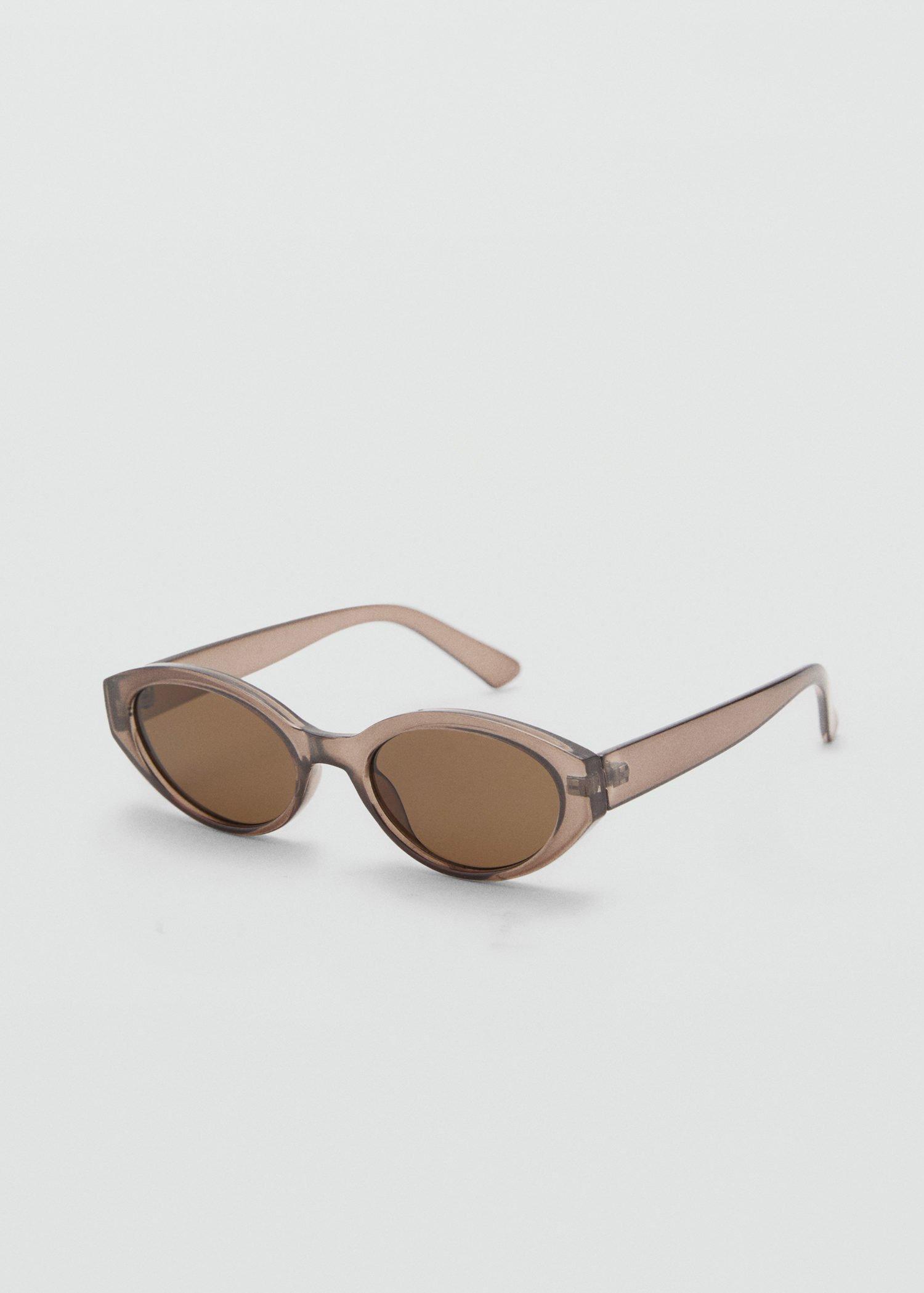 Grey Cat-Eye Sunglasses, Grey, large image number 4