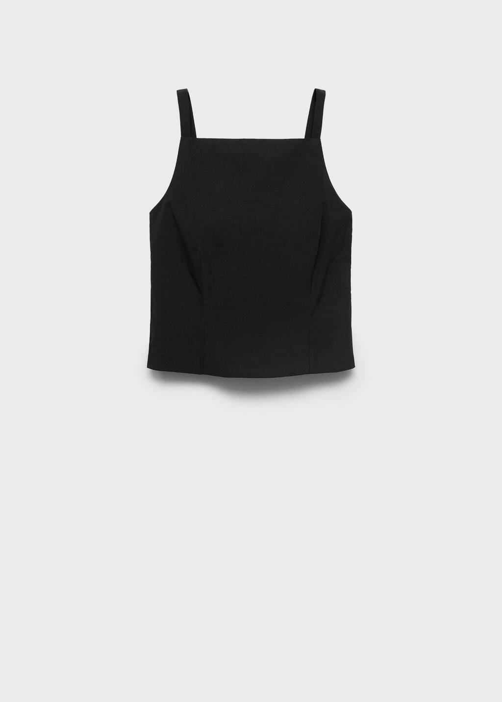 Black Top With Bows On The Back, , large image number 0