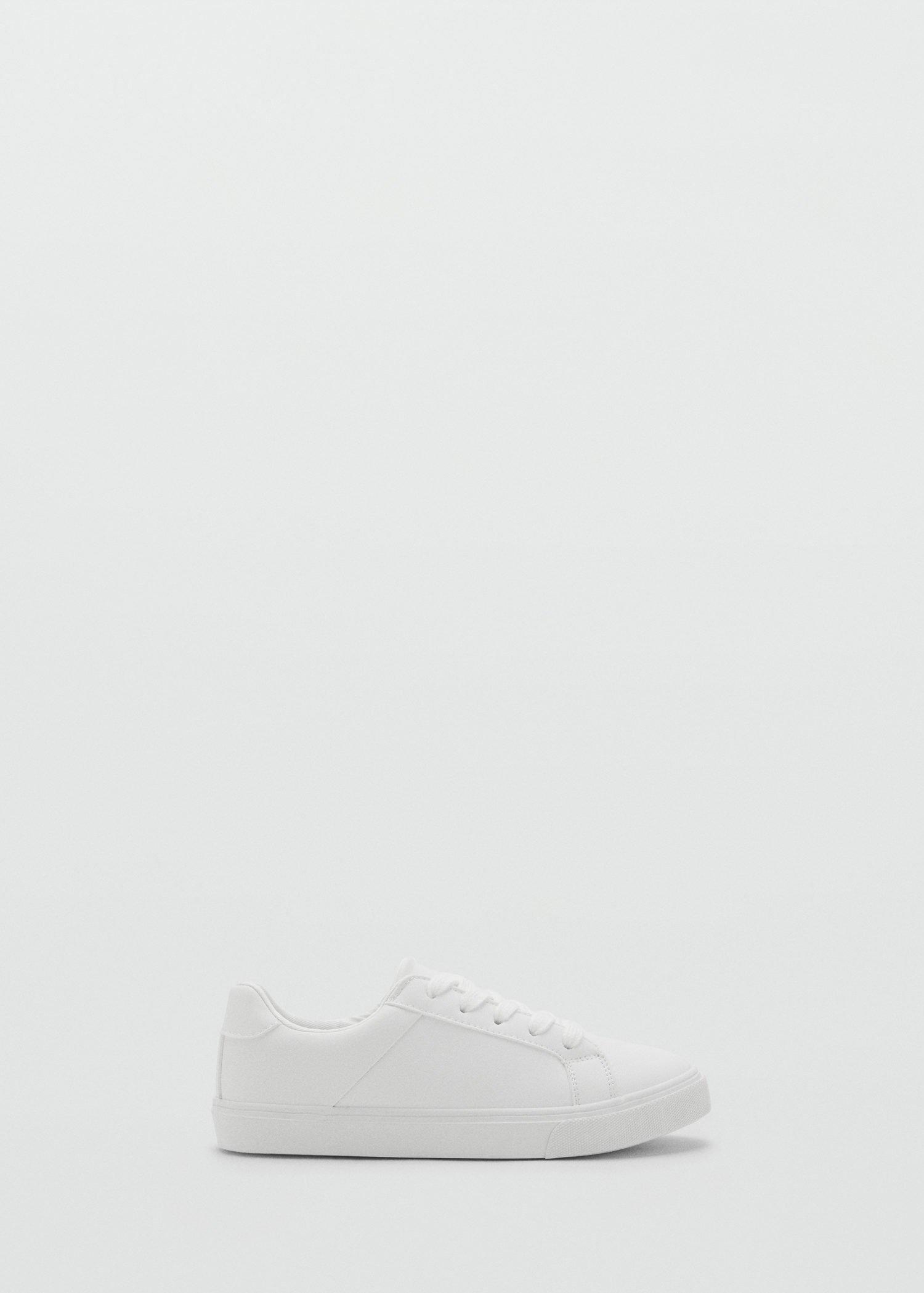 White Laces Basic Sneakers, Kids Boy, , large image number 4