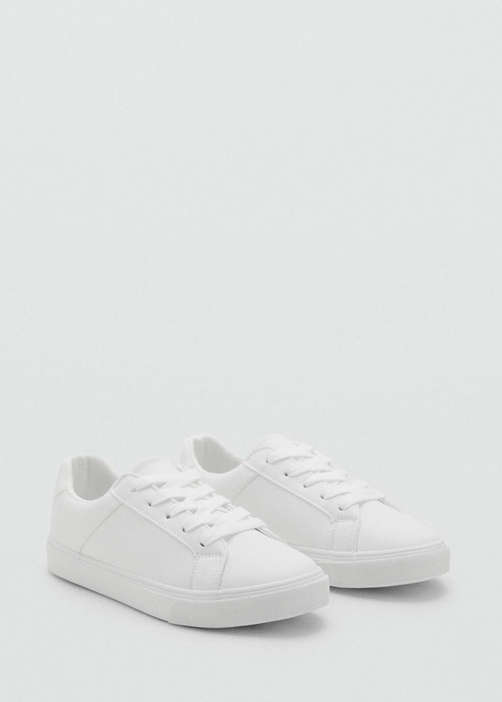 White Laces Basic Sneakers, Kids Boy, , large image number 5