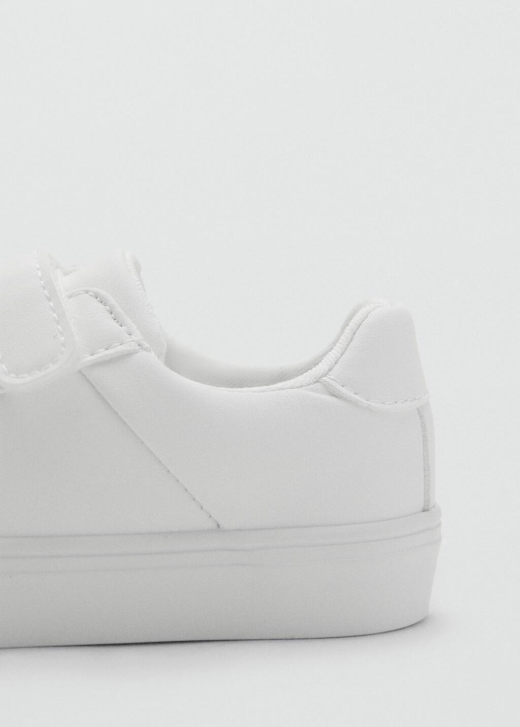 White Velcro Fastening Sneakers, Baby Boy, White, large image number 6