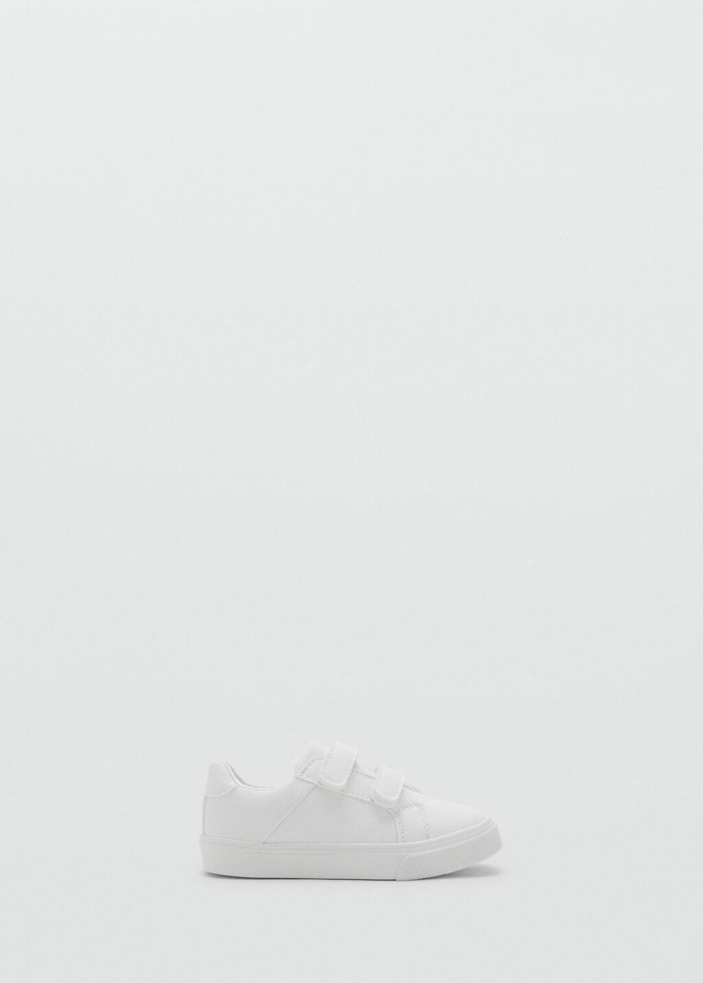 White Velcro Fastening Sneakers, Baby Boy, White, large image number 8