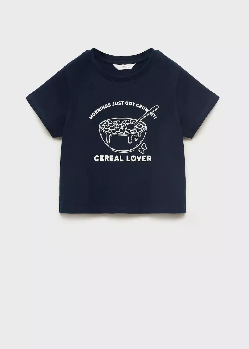 NAVY Short-sleeved printed t-shirt, Kids Girl, , large image number 3