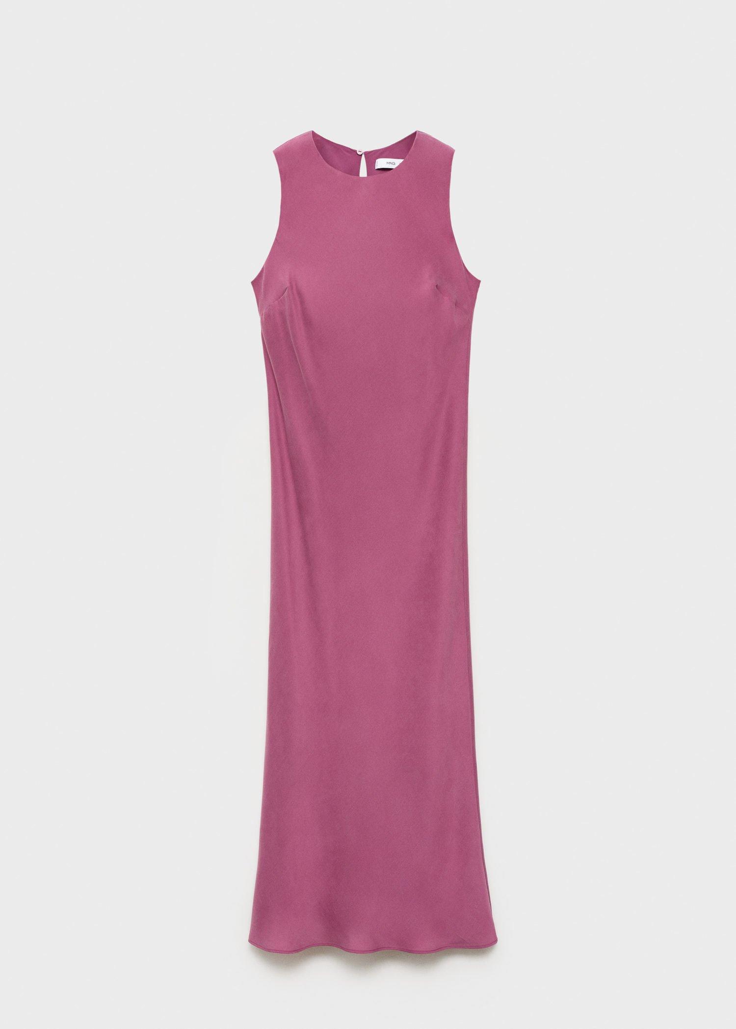 PINK Long modal dress, 0201_85, large image number 4