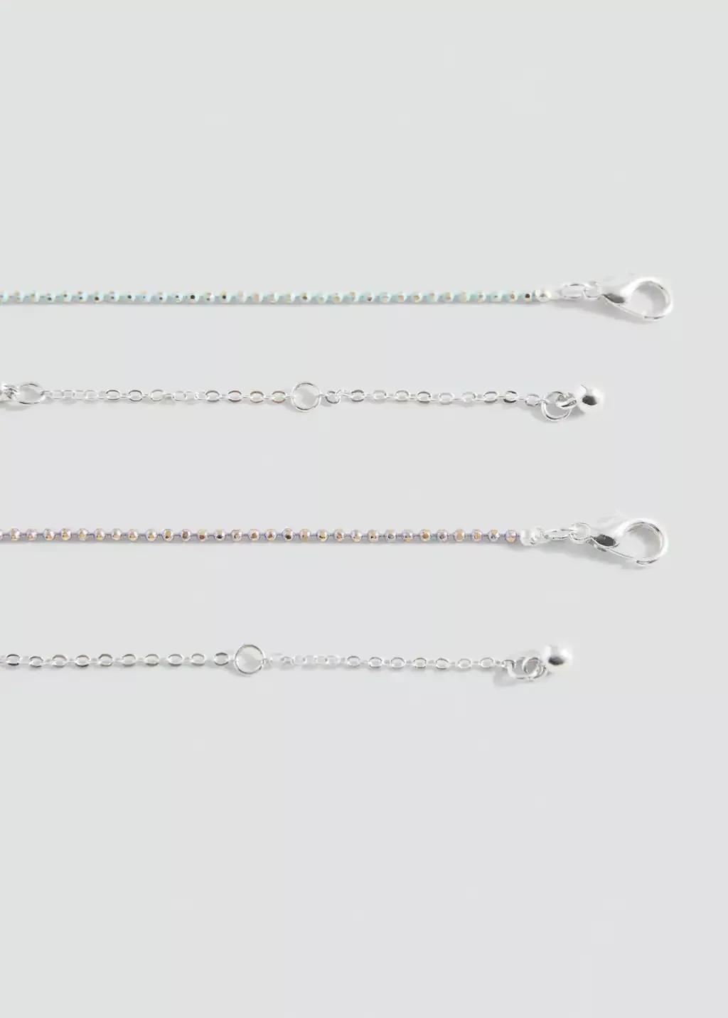 Purple Lt Pastelcombined Necklace Pack, Kids Girl, Light-Pastel Purple, large image number 1