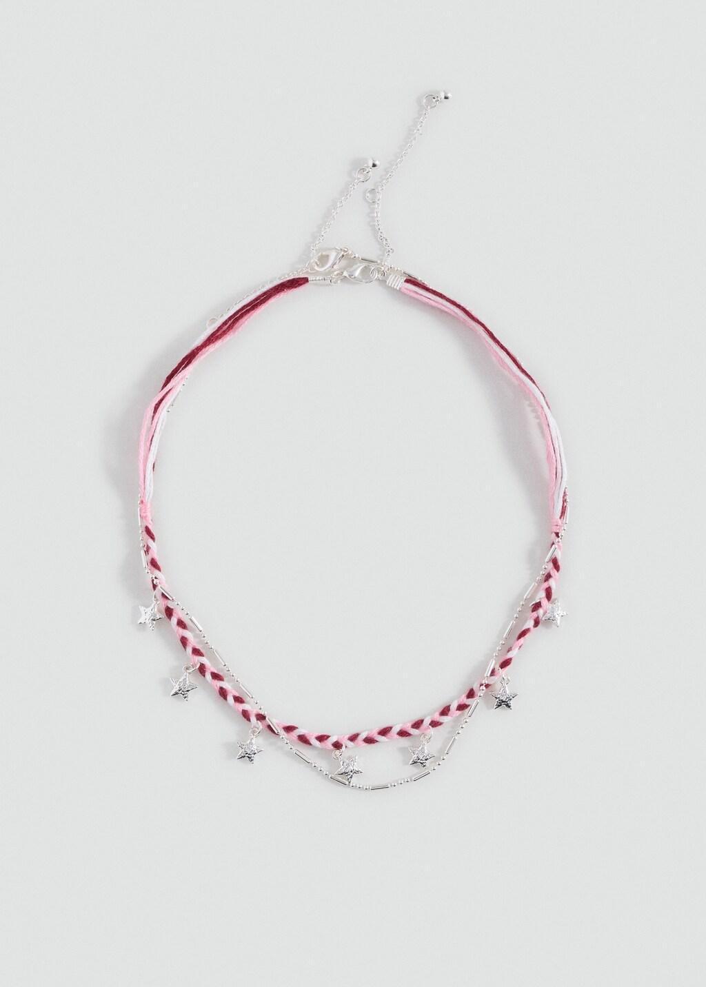 Silver 2 Pack Of Necklaces, Kids Girl, Silver, large image number 4
