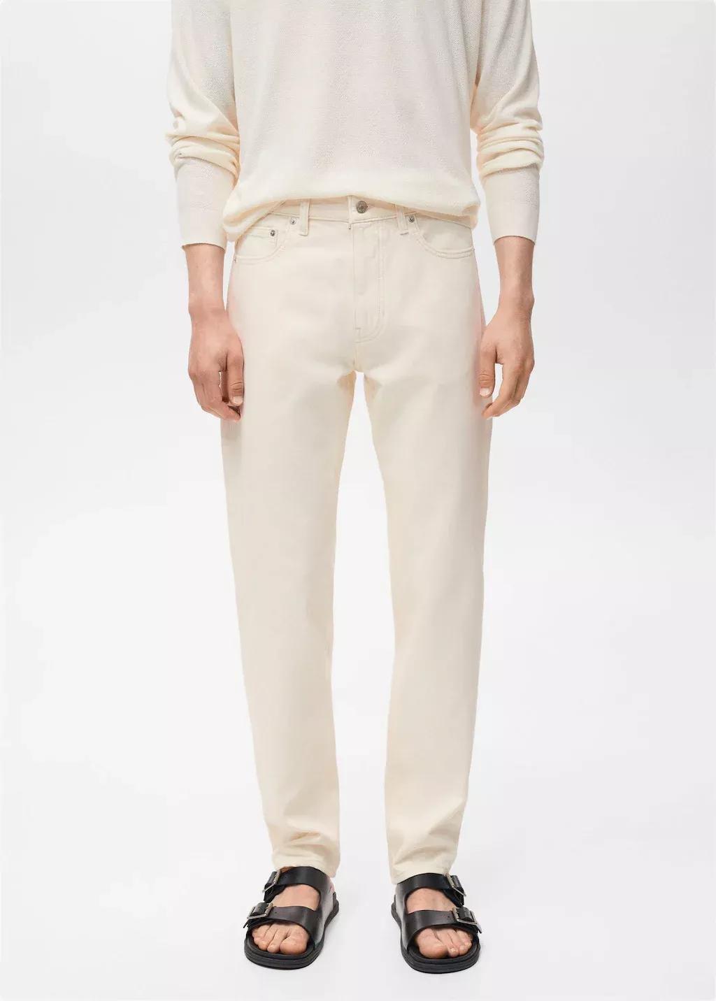Beige Bob Regular-Fit Jeans, Light Beige, medium