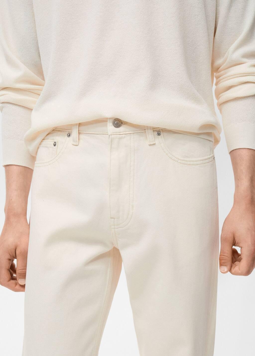 Beige Bob Regular-Fit Jeans, Light Beige, large image number 1