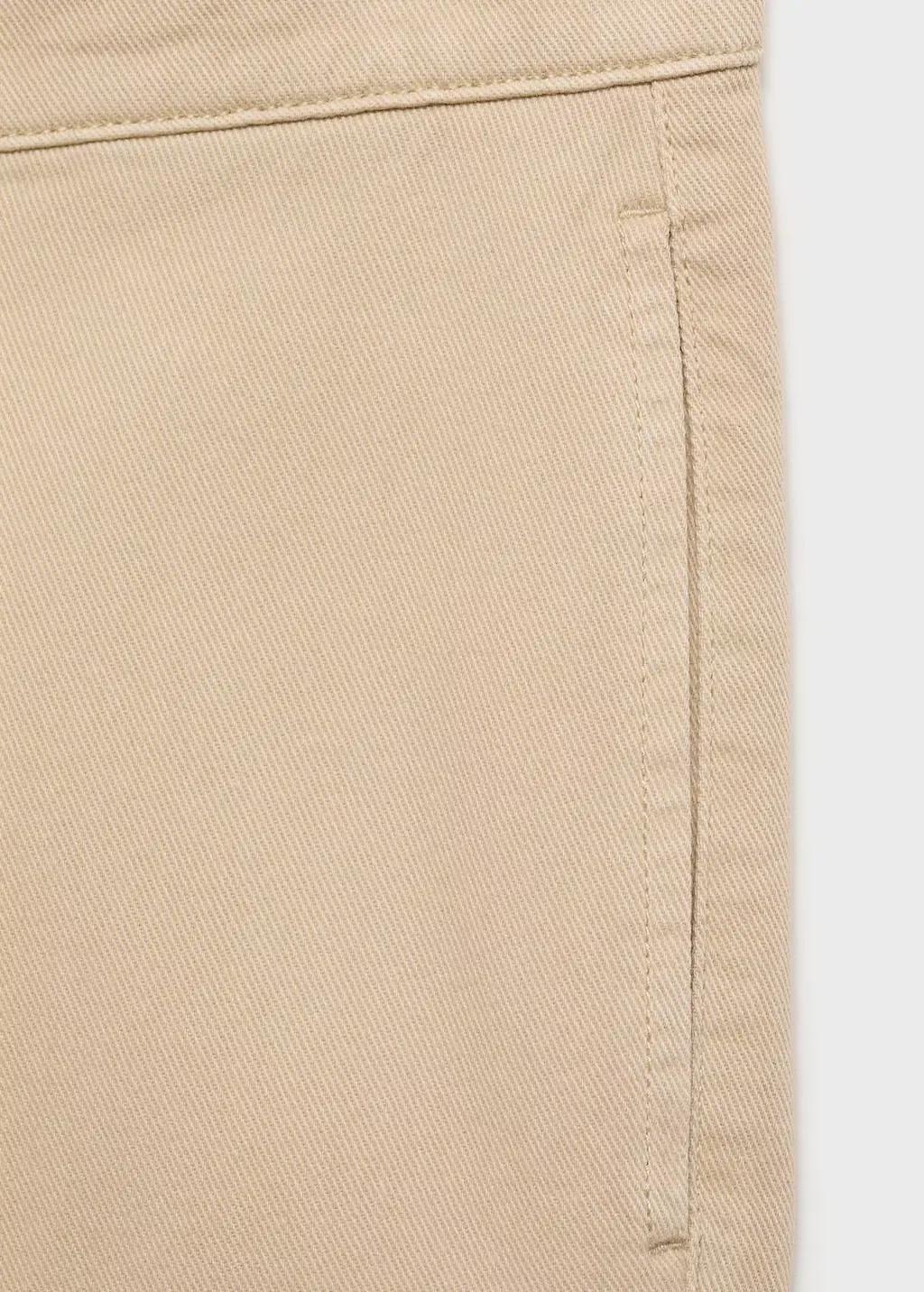 LIGHT BEIGE Regular fit cotton jeans, Light Beige, large image number 5