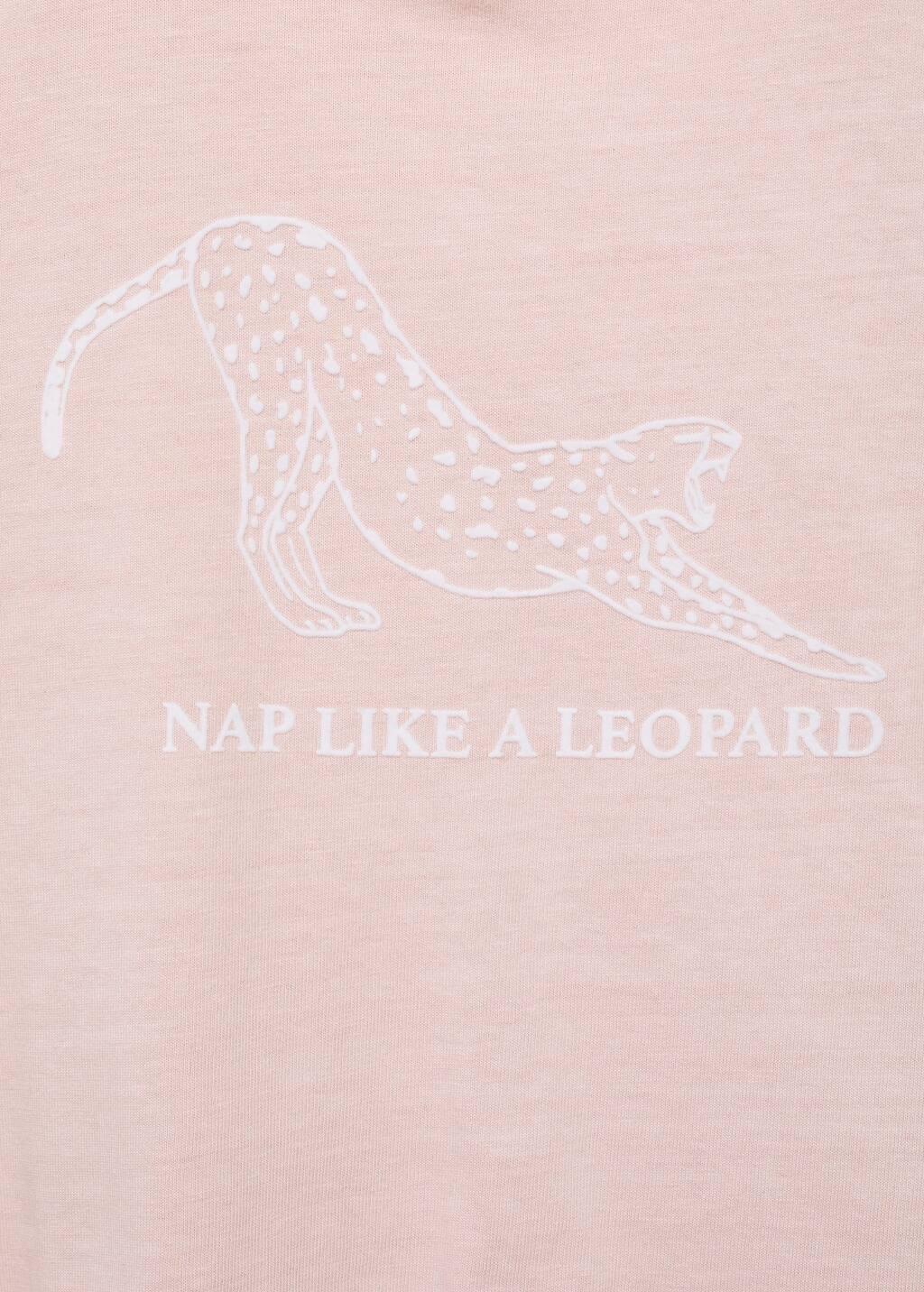 Pink Printed Cotton-Blend T-Shirt, Kids Girls, Pink, large image number 2