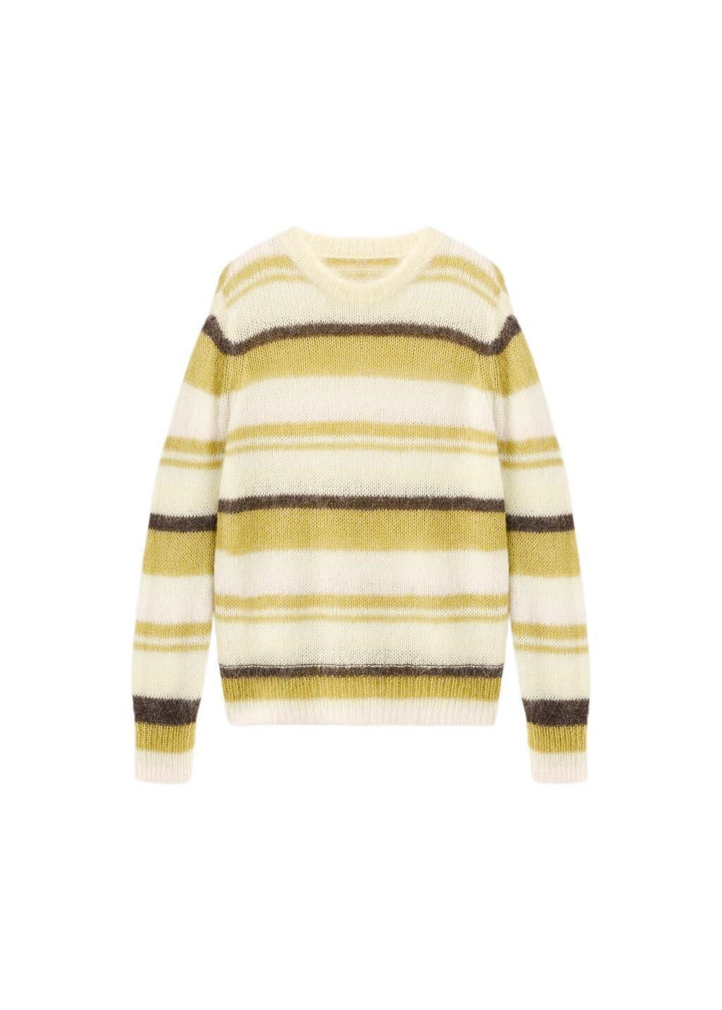 Semi-transparent alpaca sweater, 0201_36, large image number 5