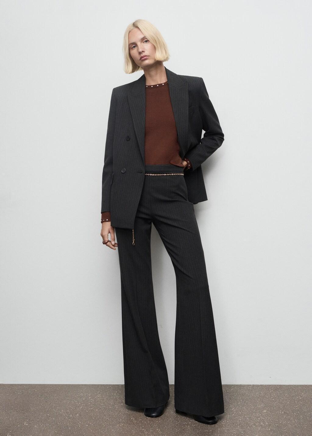 BROWN Studded knitted sweater, 0201_30, large image number 0