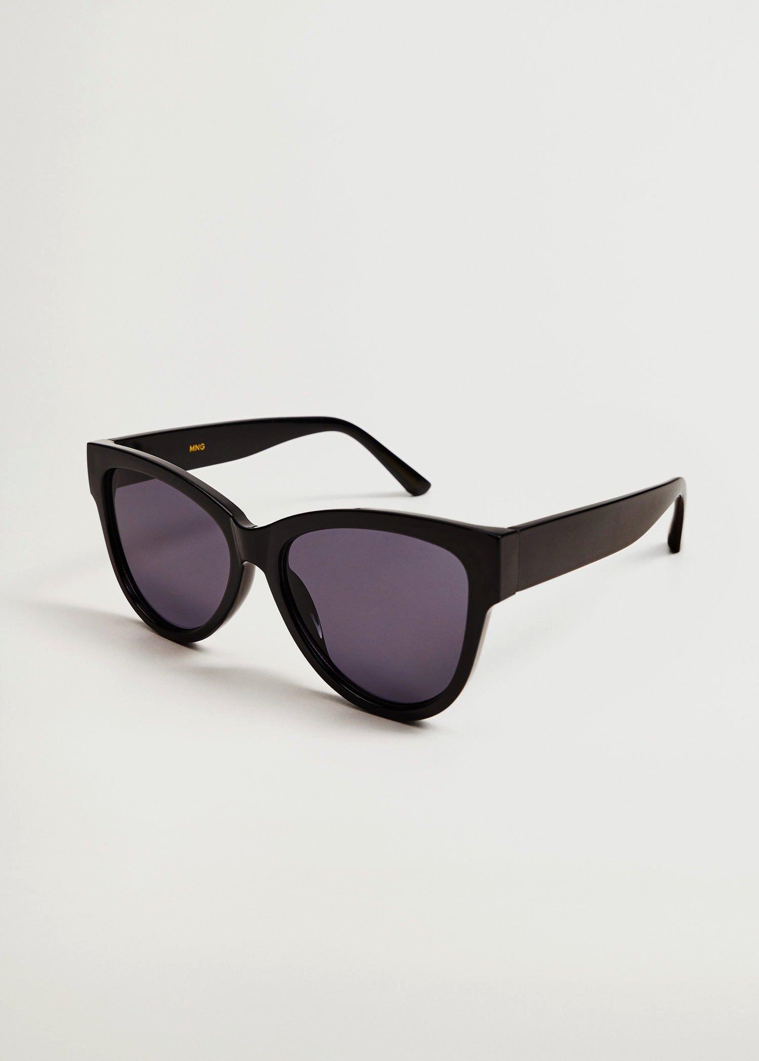 Black Acetate Frame Sunglasses, Women, , large image number 0