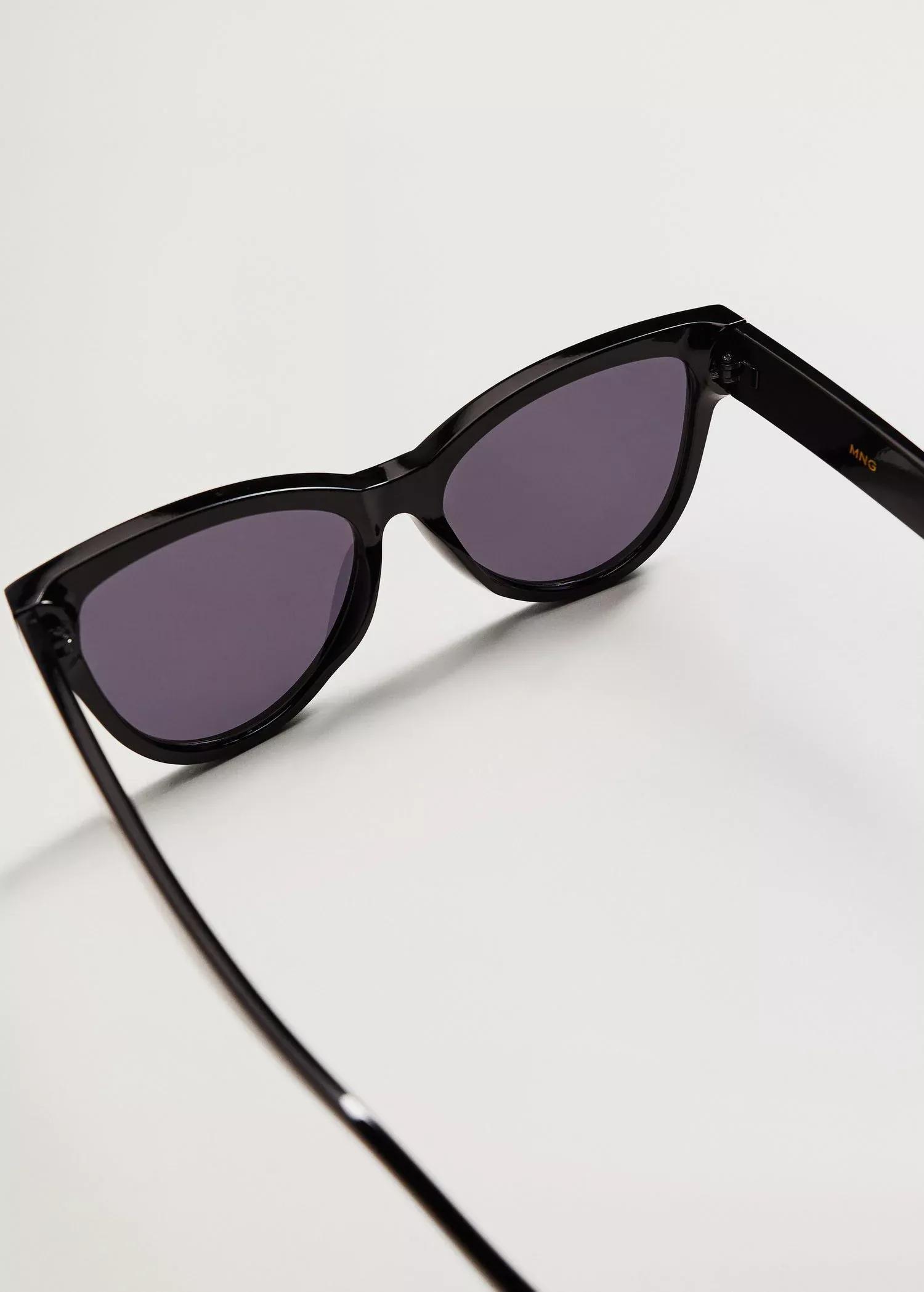 Black Acetate Frame Sunglasses, Women, , large image number 2
