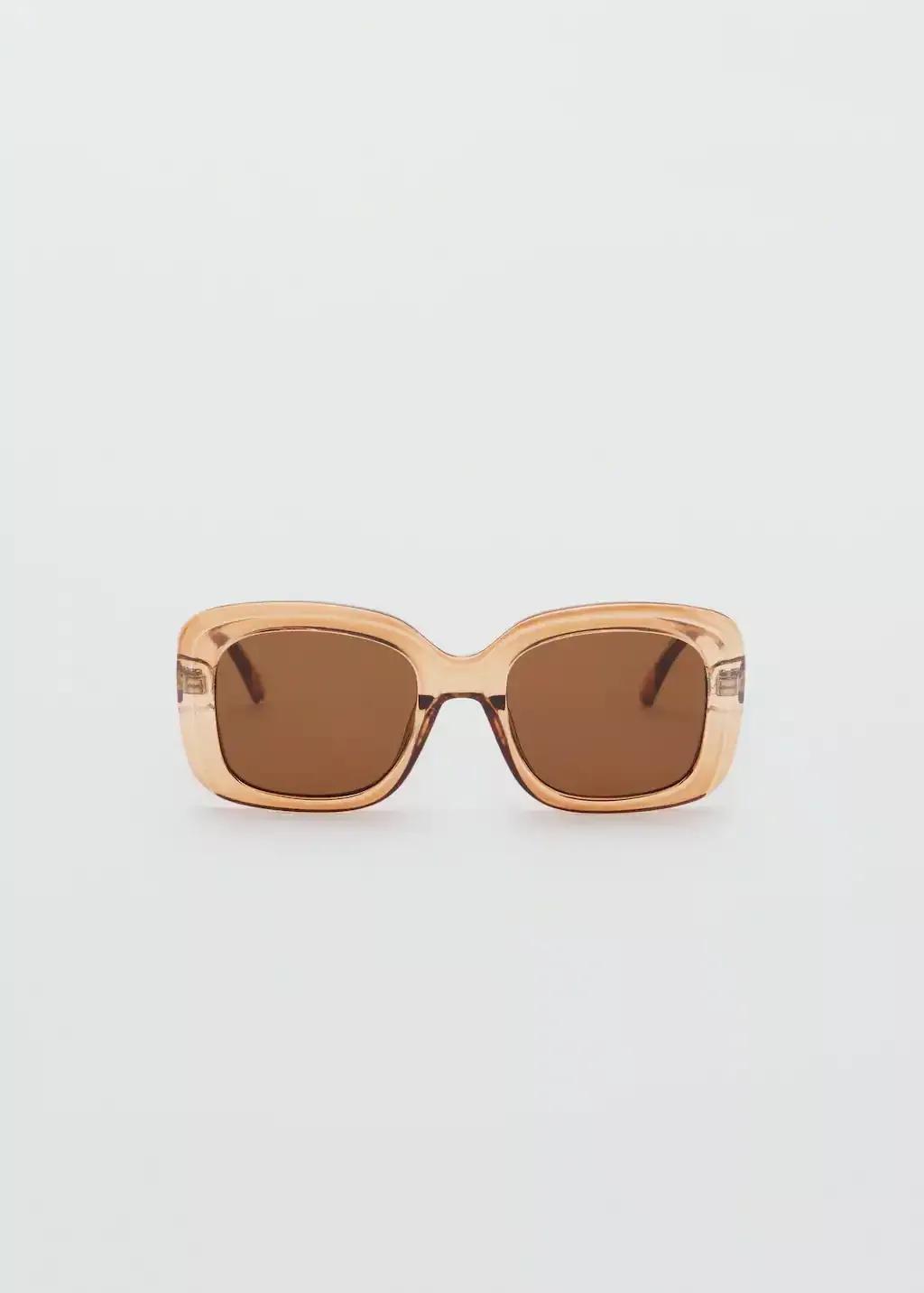LT-PASTEL ORANGE Squared frame sunglasses, 0201_26, large image number 3