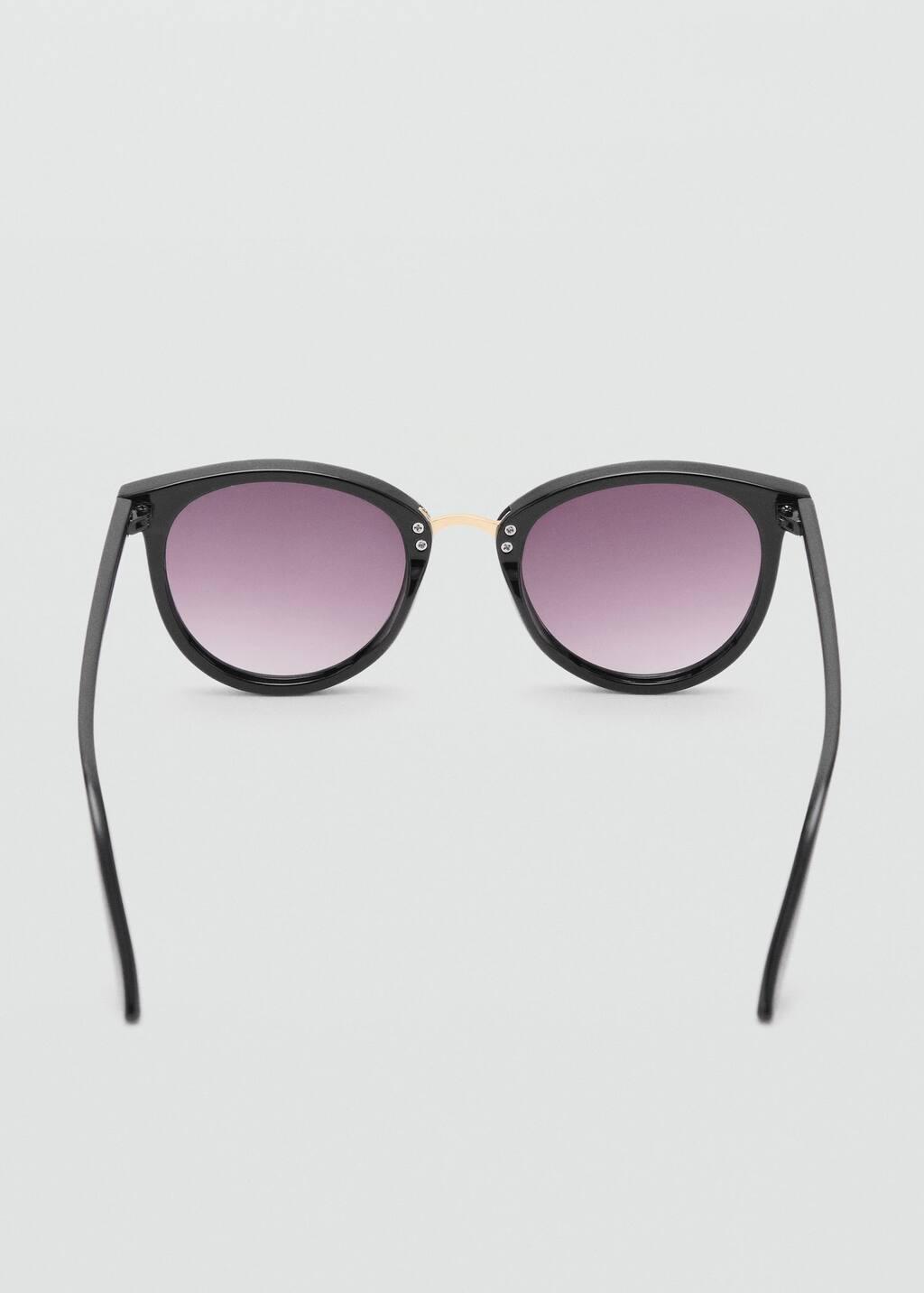 Black Metal Bridge Sunglasses, 0201_99, large image number 1