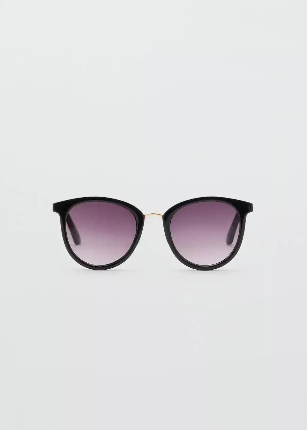 Black Metal Bridge Sunglasses, 0201_99, large image number 3