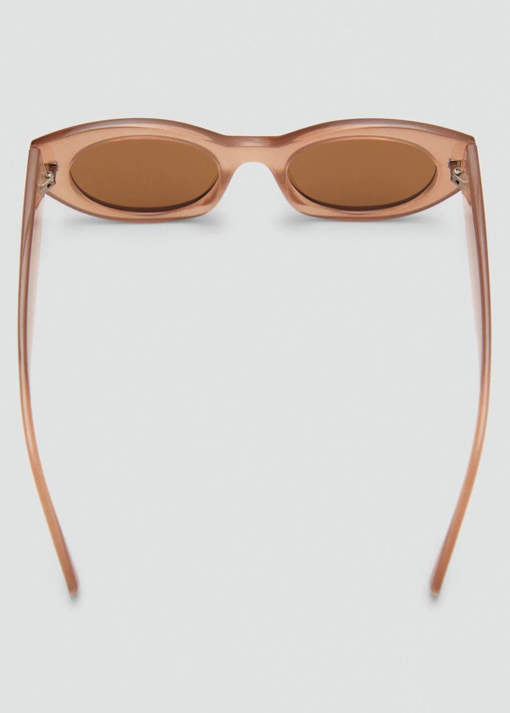 Brown Resin Frame Sunglasses, Brown, large image number 1