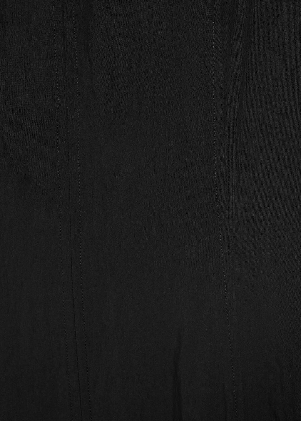 Black Long Balloon Dress, , large image number 4