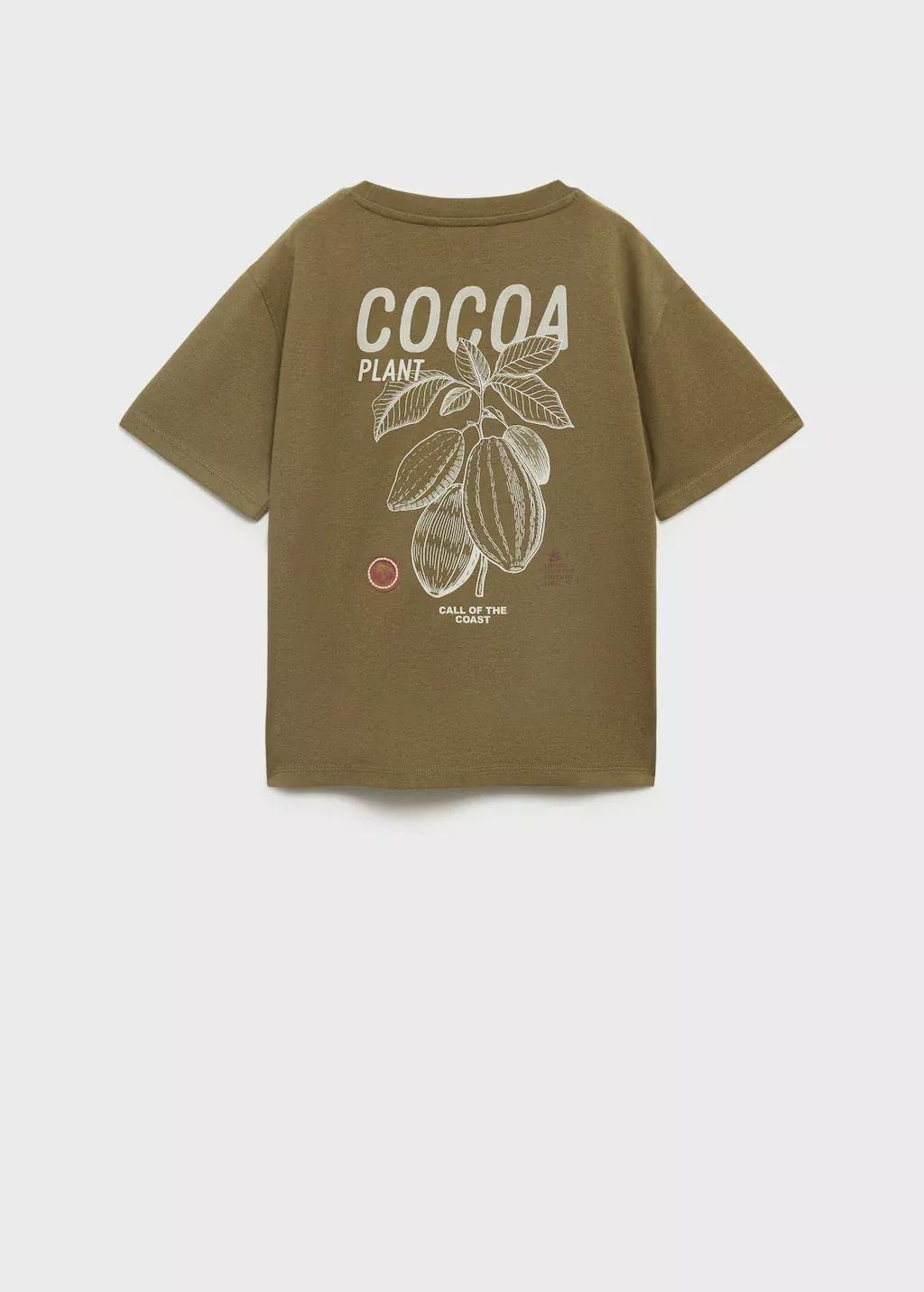 DARK GREEN Short-sleeved printed t-shirt, Kids Boy, , large image number 2