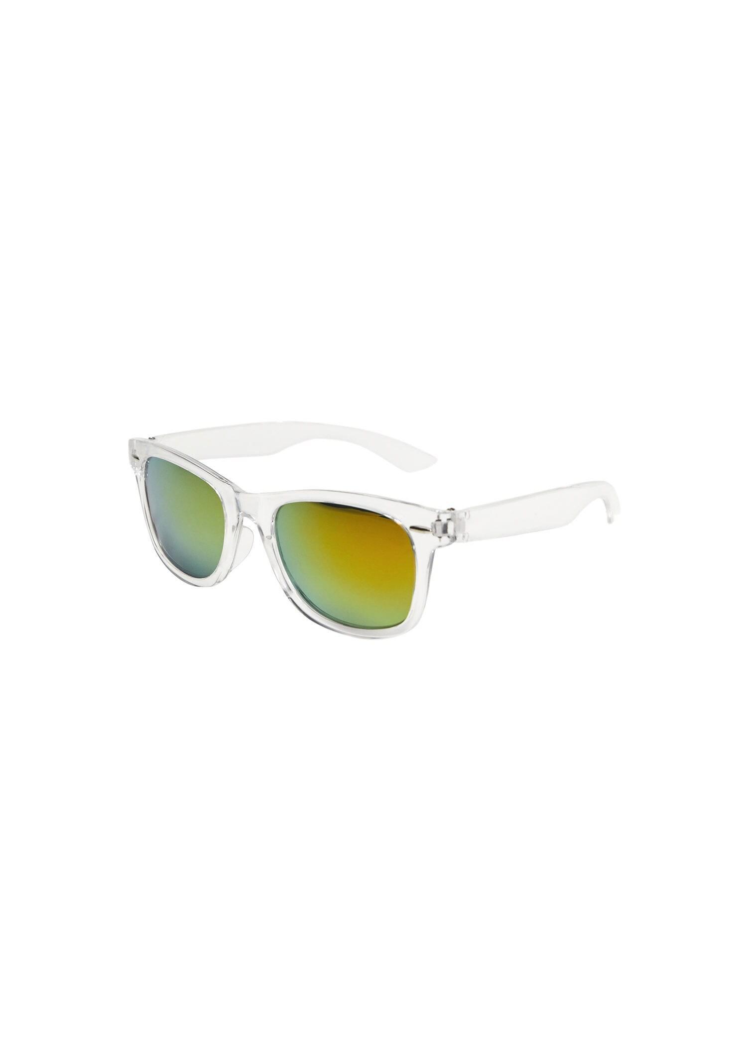 Grey Clear Frame Sunglasses, Kids Boy, , large image number 1