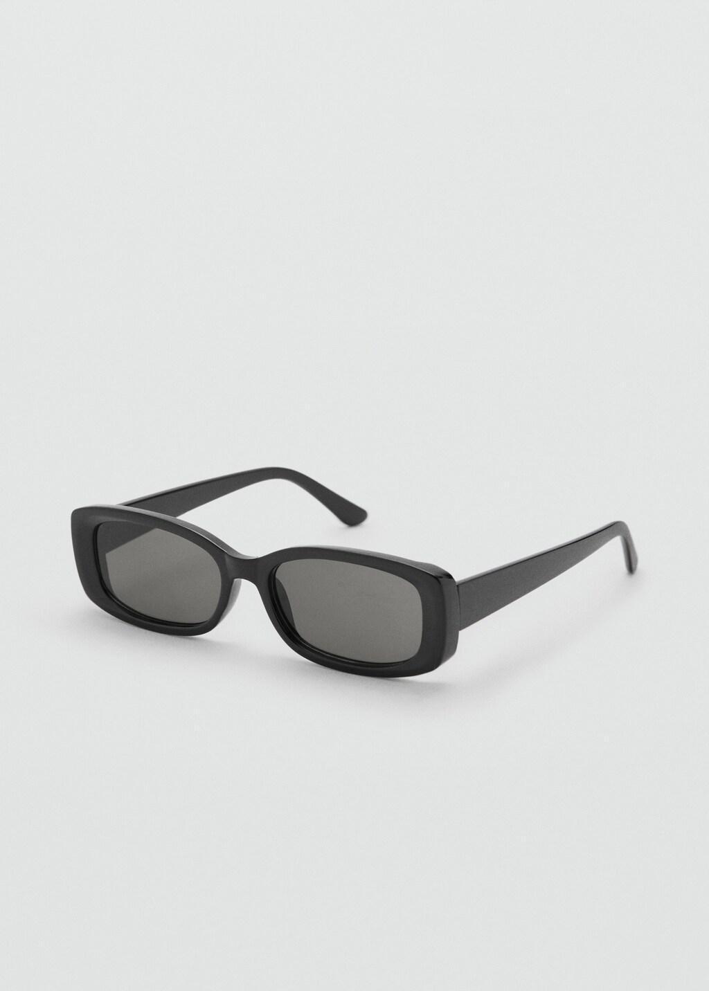 Black Rectangular-Frame Sunglasses, 0201_99, large image number 5