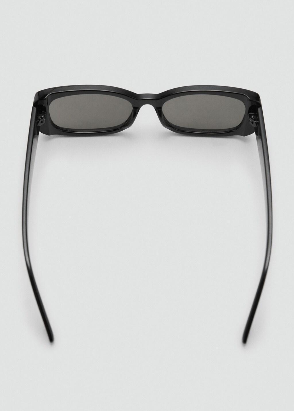 Black Rectangular-Frame Sunglasses, 0201_99, large image number 6