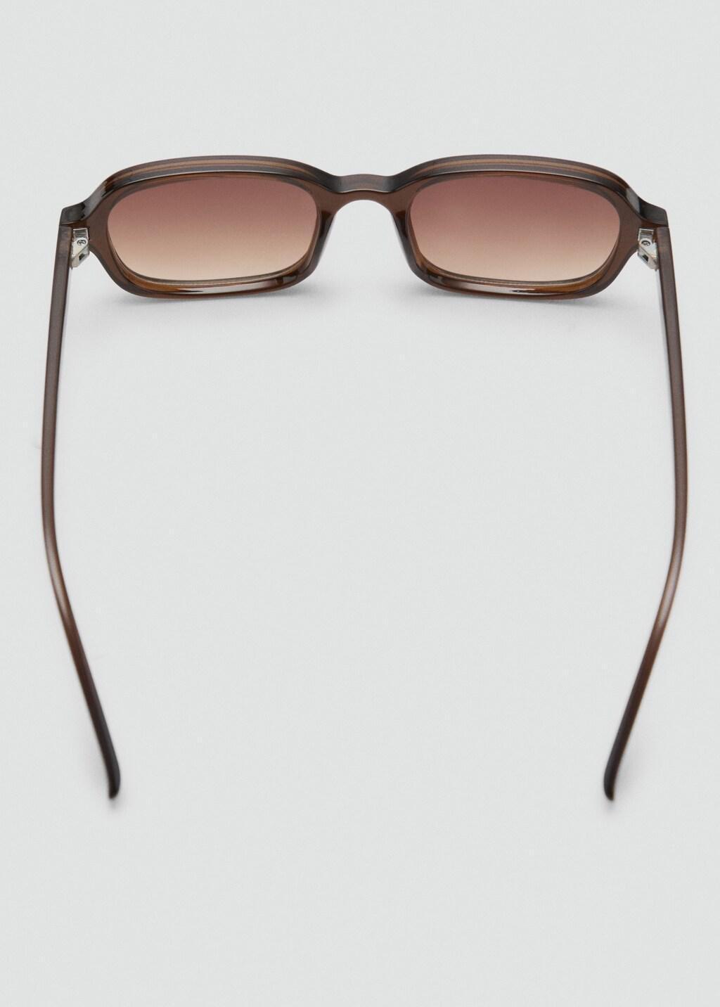 Brown Rectangular-Frame Sunglasses, 0201_30, large image number 6
