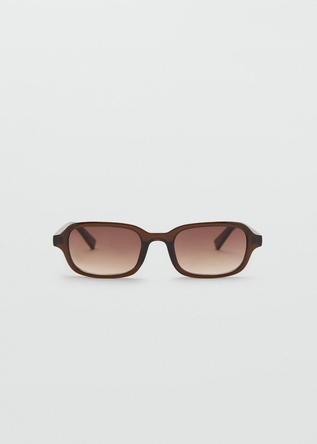 Brown Rectangular-Frame Sunglasses, 0201_30, large image number 8
