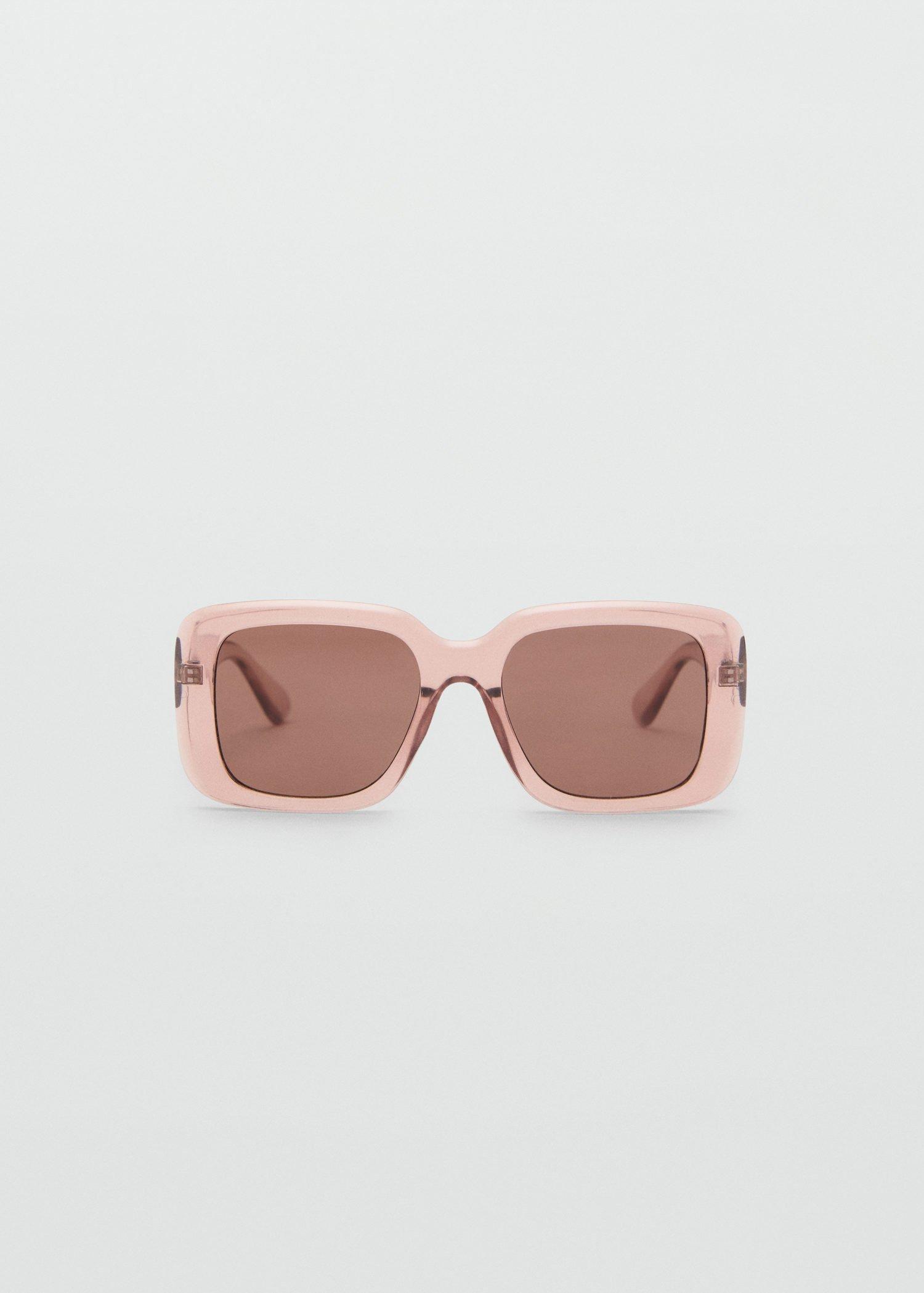Pink Lt Pastel Squared Frame Sunglasses, 0201_81, large image number 1