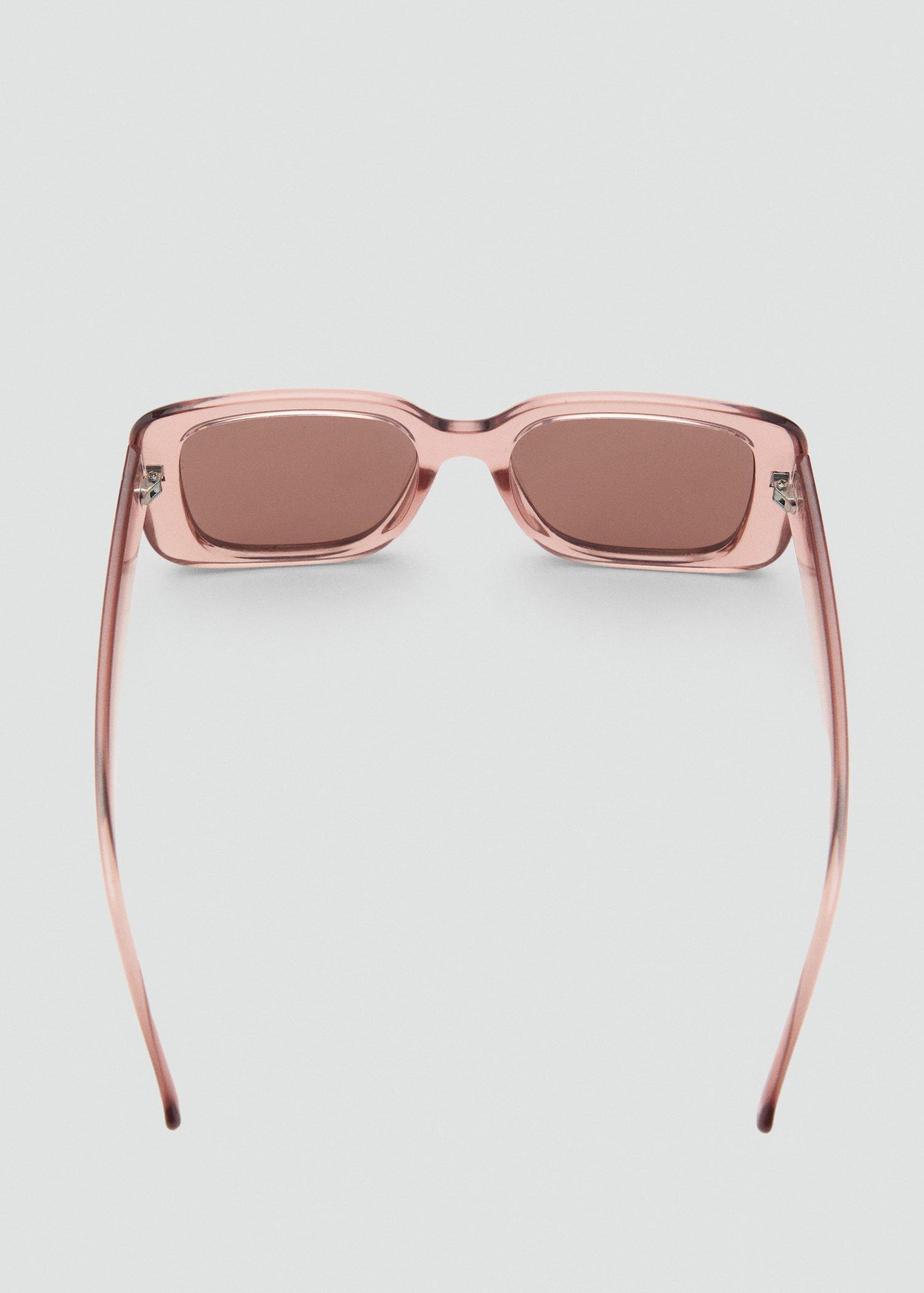 Pink Lt Pastel Squared Frame Sunglasses, 0201_81, large image number 3