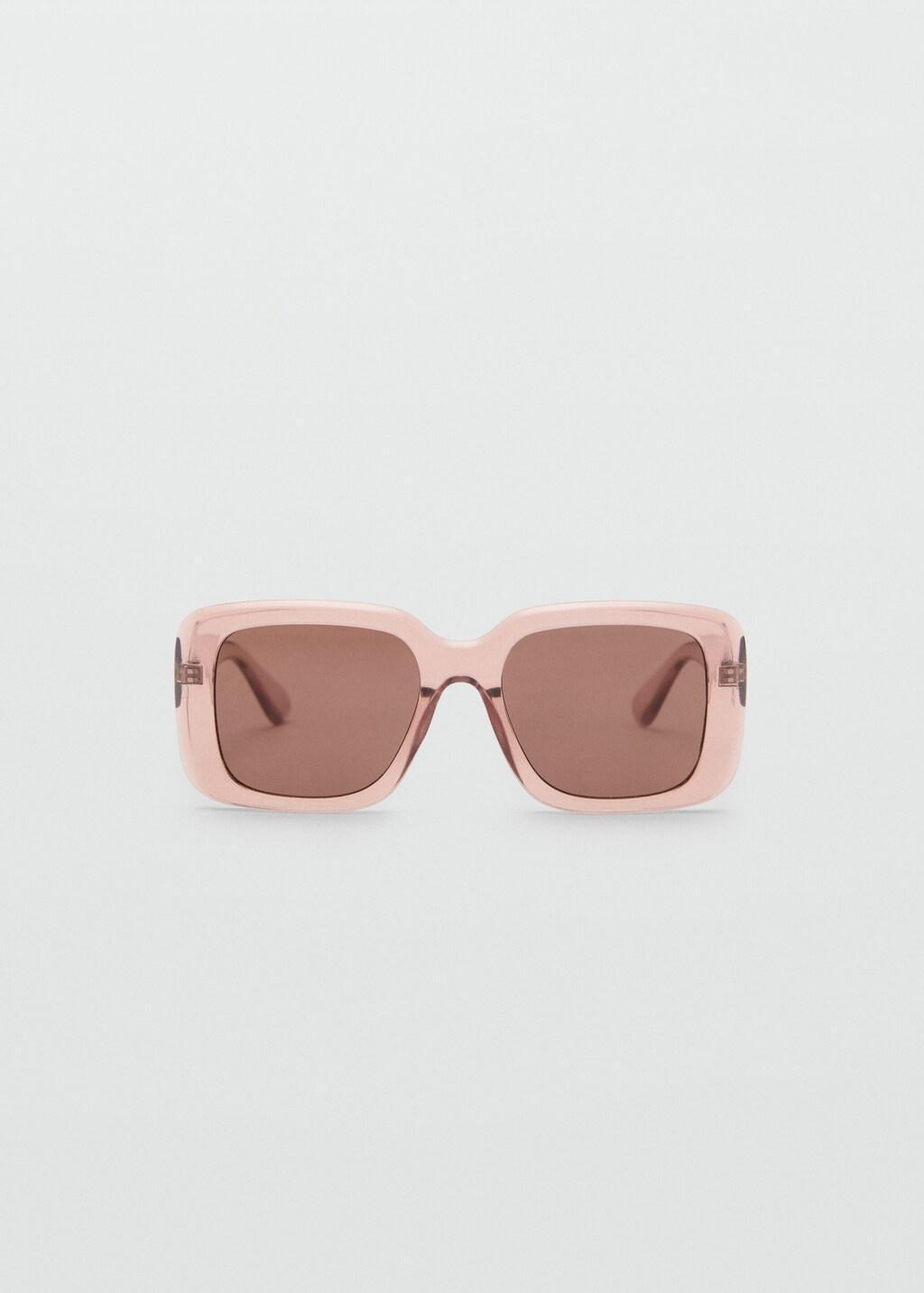 Pink Lt Pastel Squared Frame Sunglasses, 0201_81, large image number 8