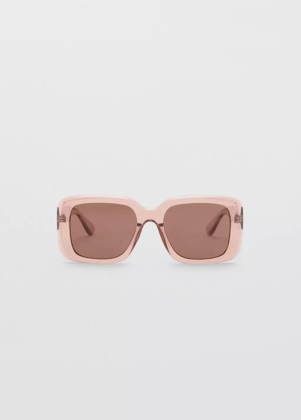 Pink Lt Pastel Squared Frame Sunglasses, 0201_81, large image number 10