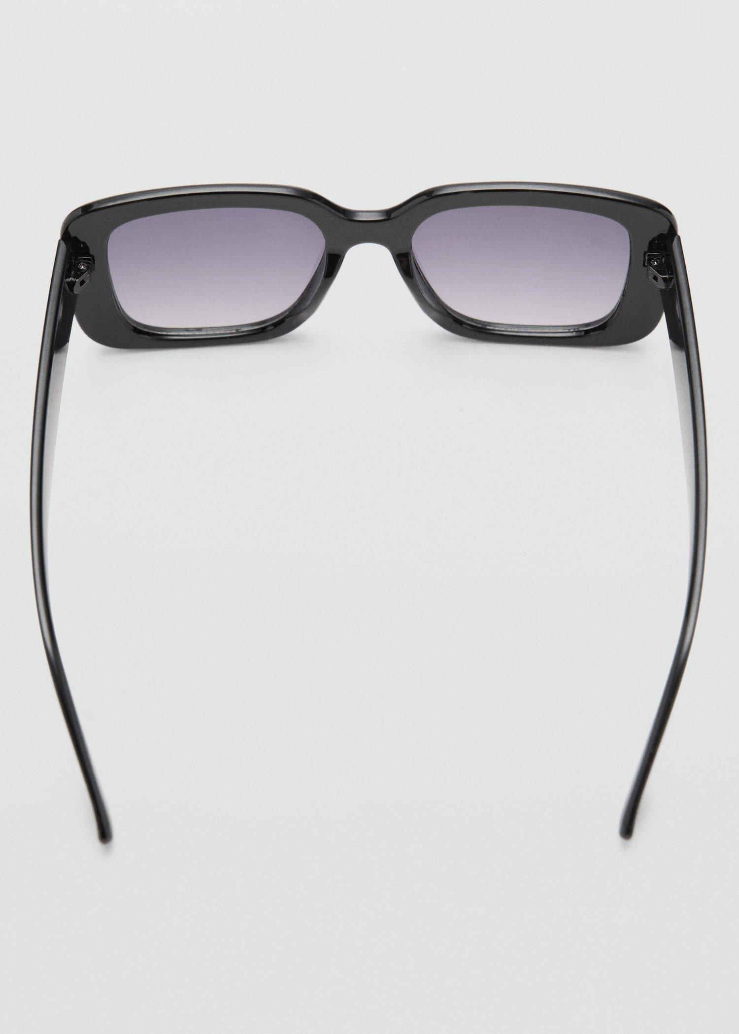 Black Squared Frame Sunglasses, 0201_99, large image number 2