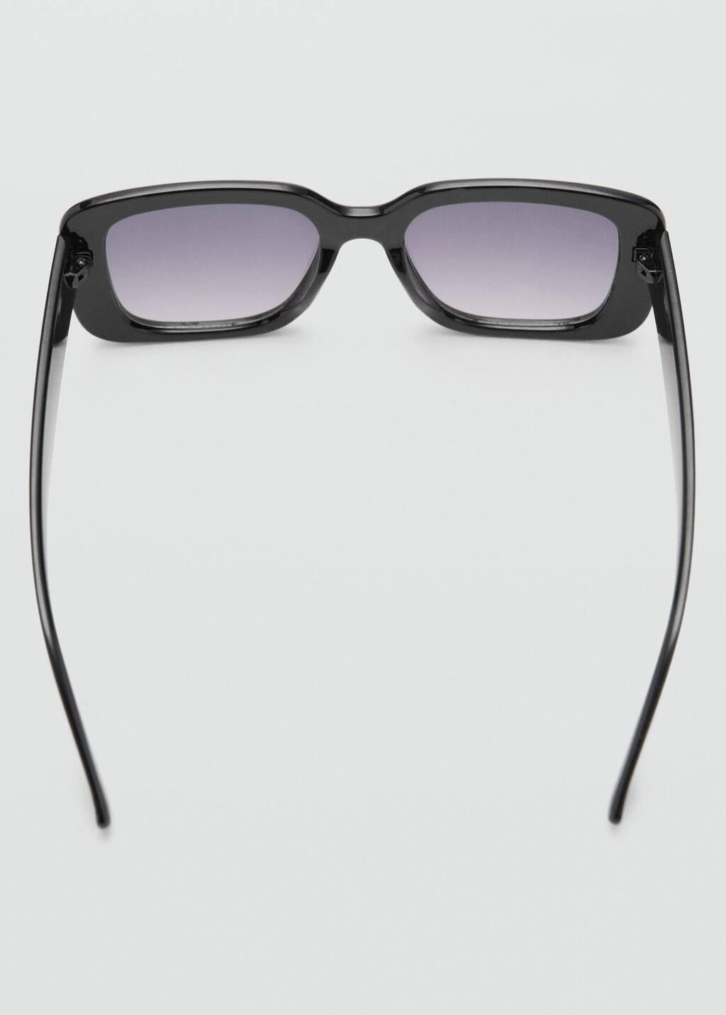 Black Squared Frame Sunglasses, 0201_99, large image number 3