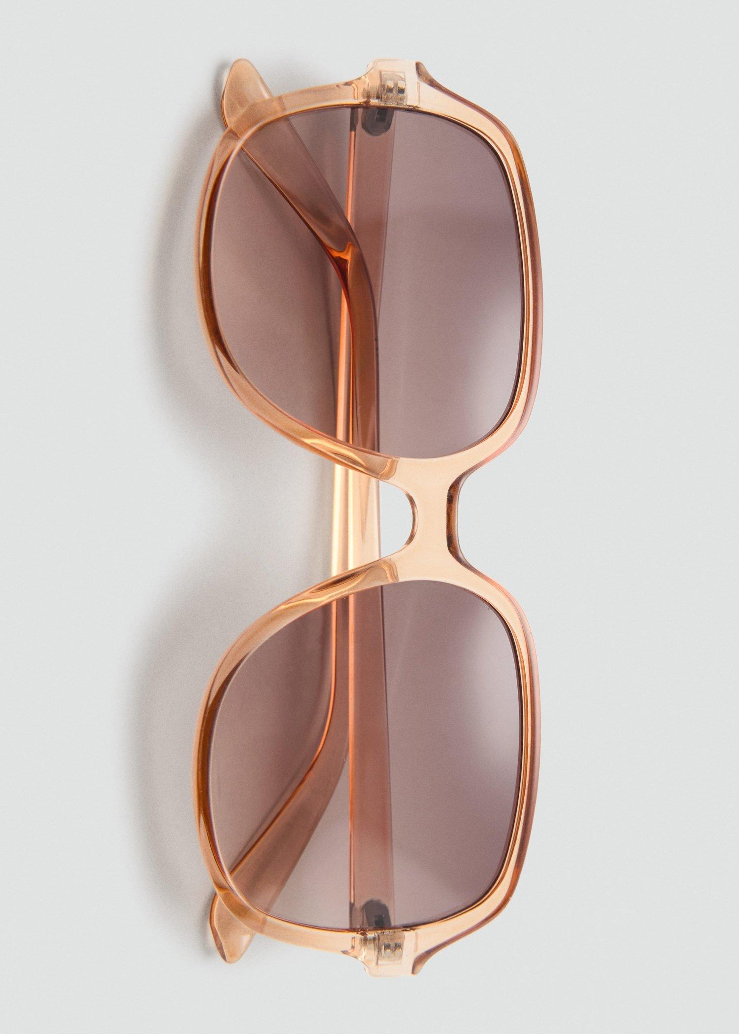 Yellow Squared Frame Sunglasses, 0201_12, large image number 2